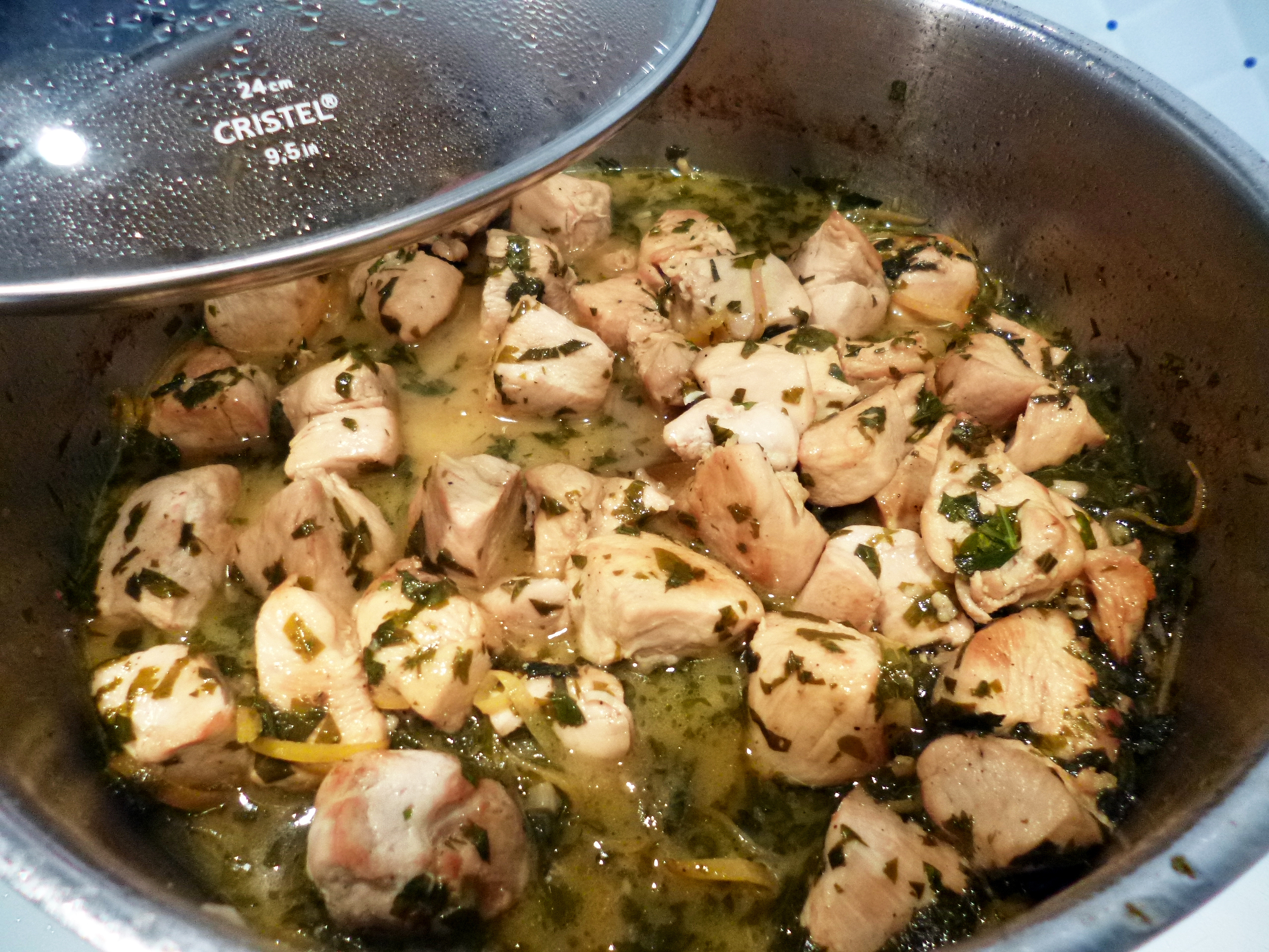 Sauté de poulet aux herbes - 8