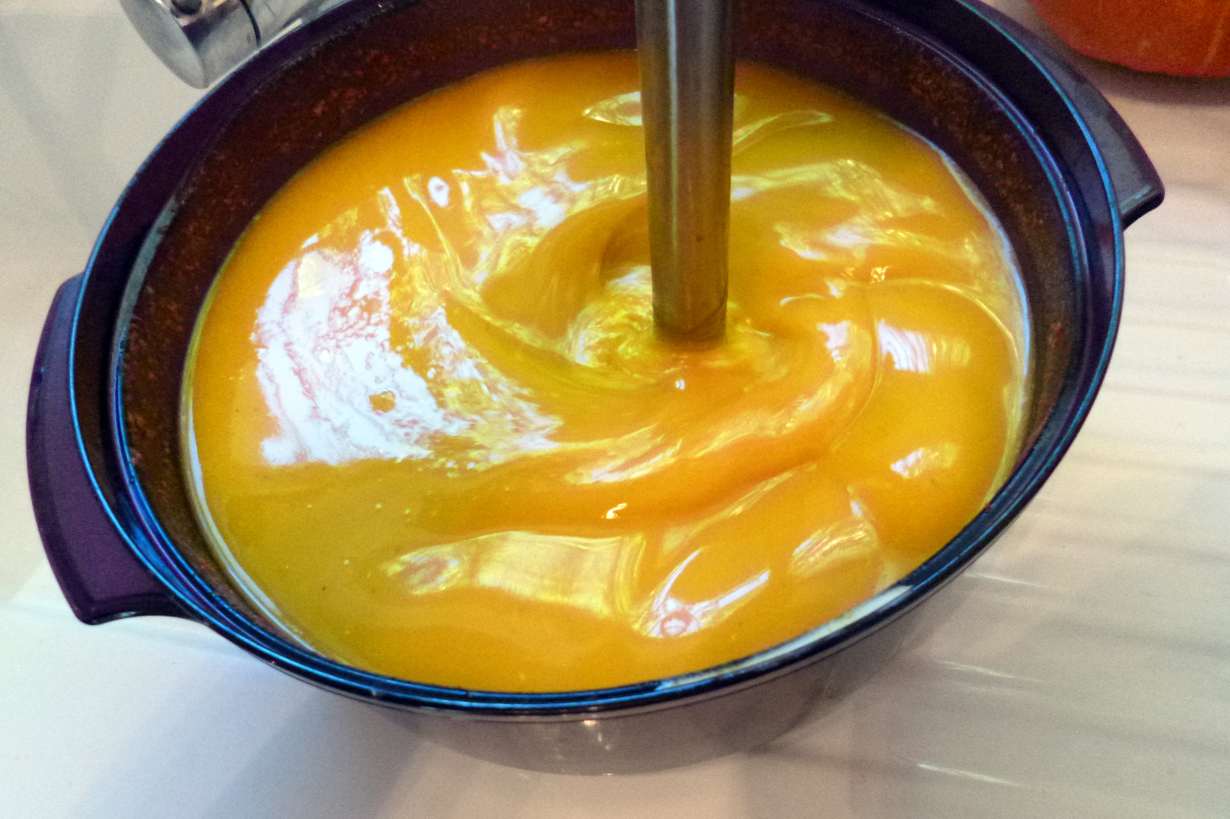 Velouté de potimarron au chèvre frais - 9