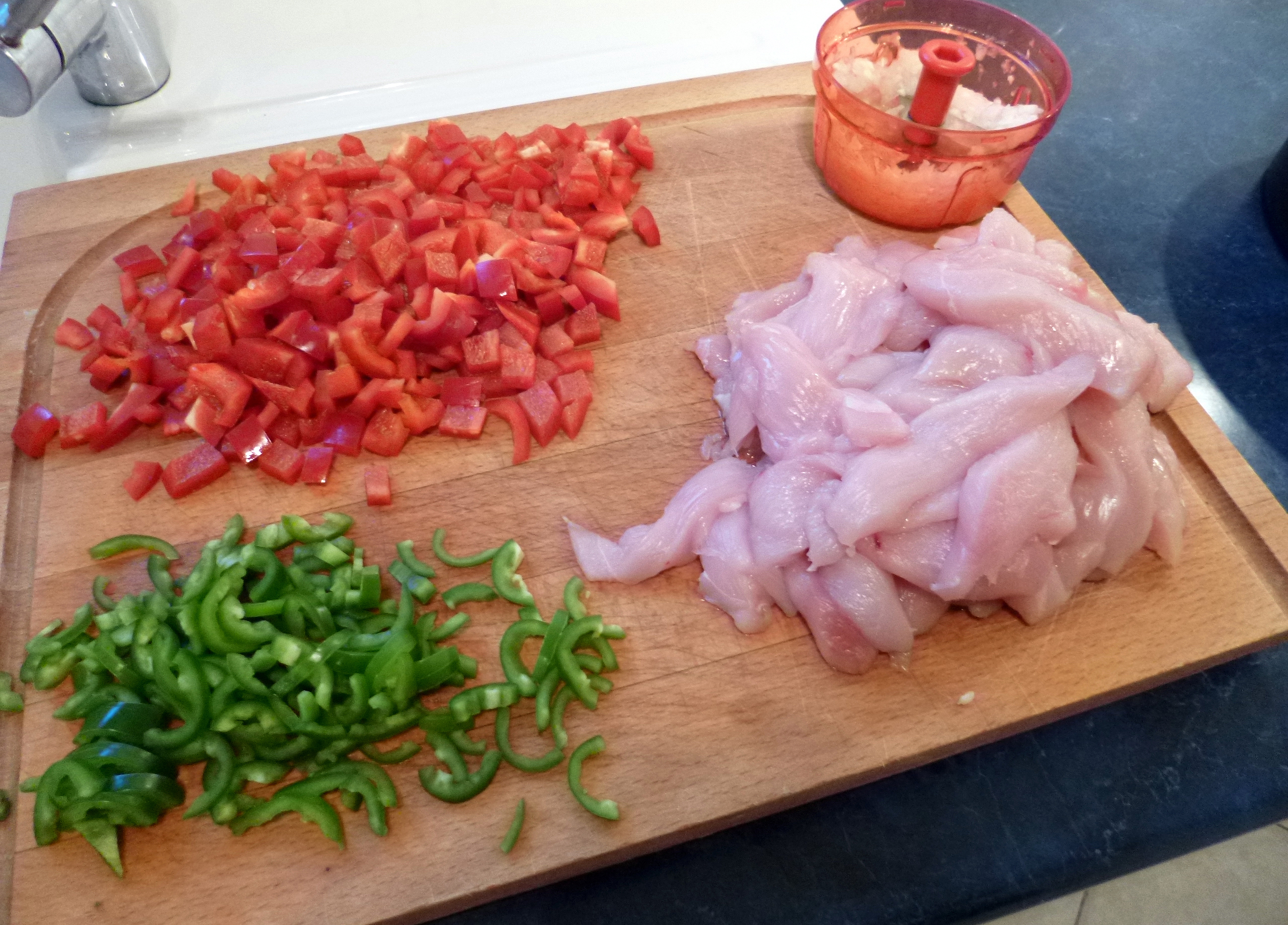 Risotto au poulet - 2