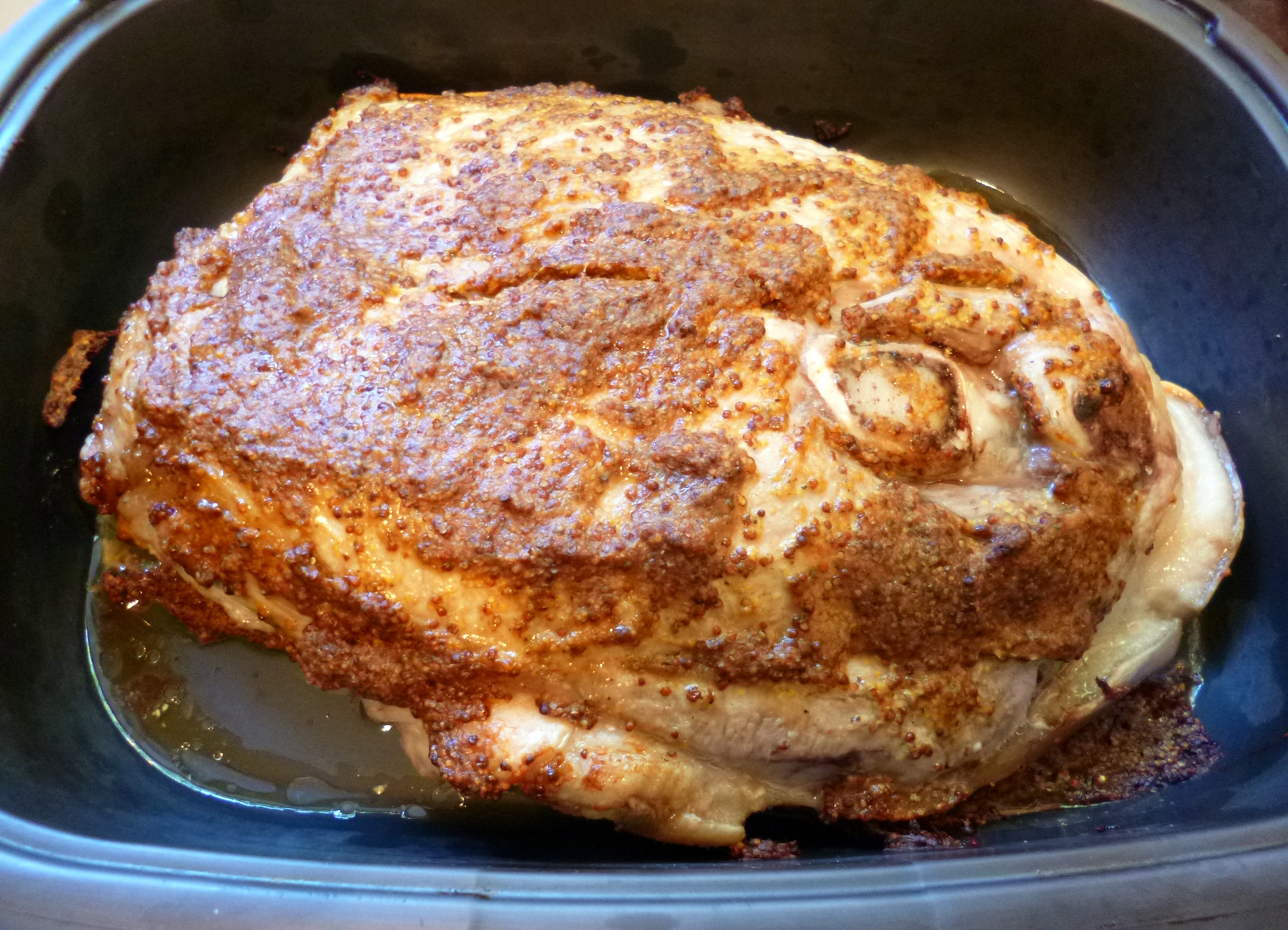 Rouelle De Porc à La Moutarde