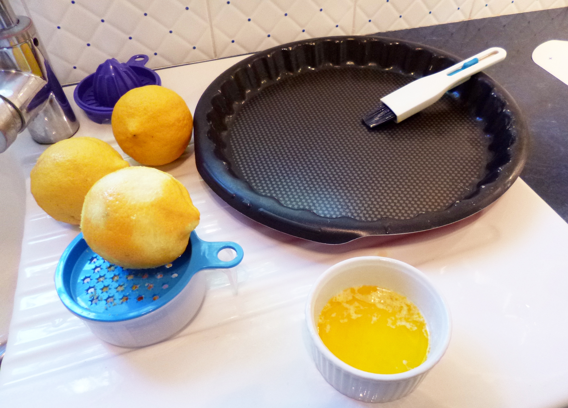 Tarte au citron et chocolat - 3