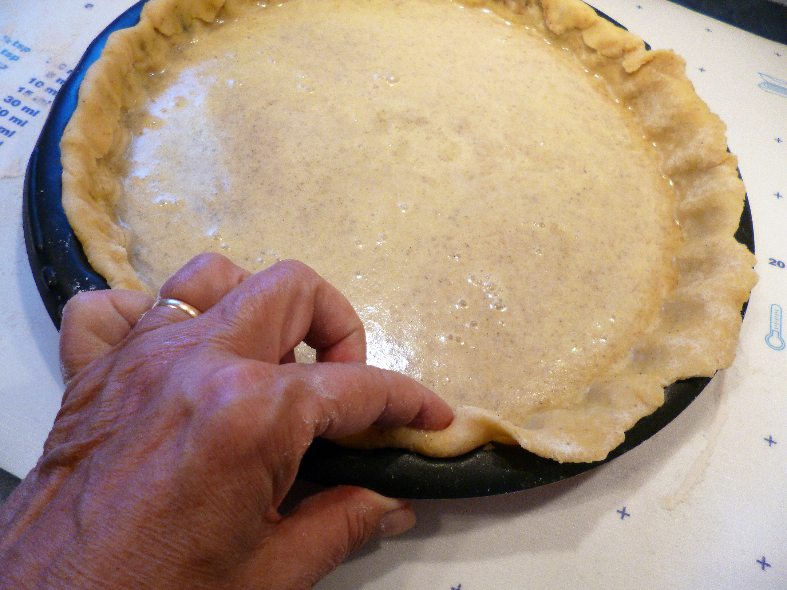 Tarte au citron et chocolat - 11