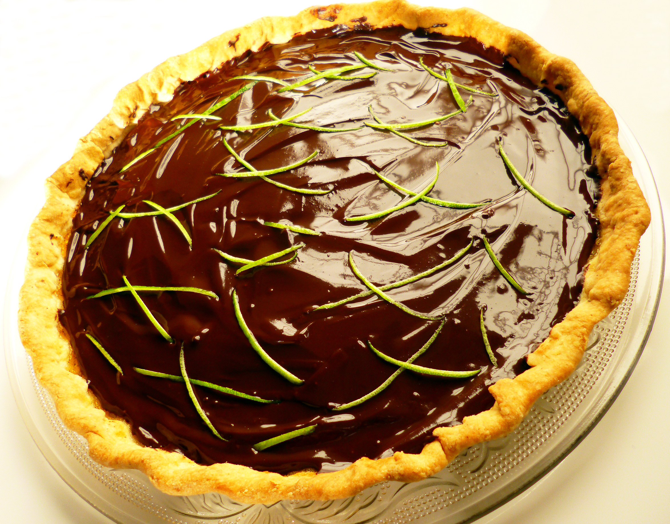 Tarte au citron et chocolat - 15