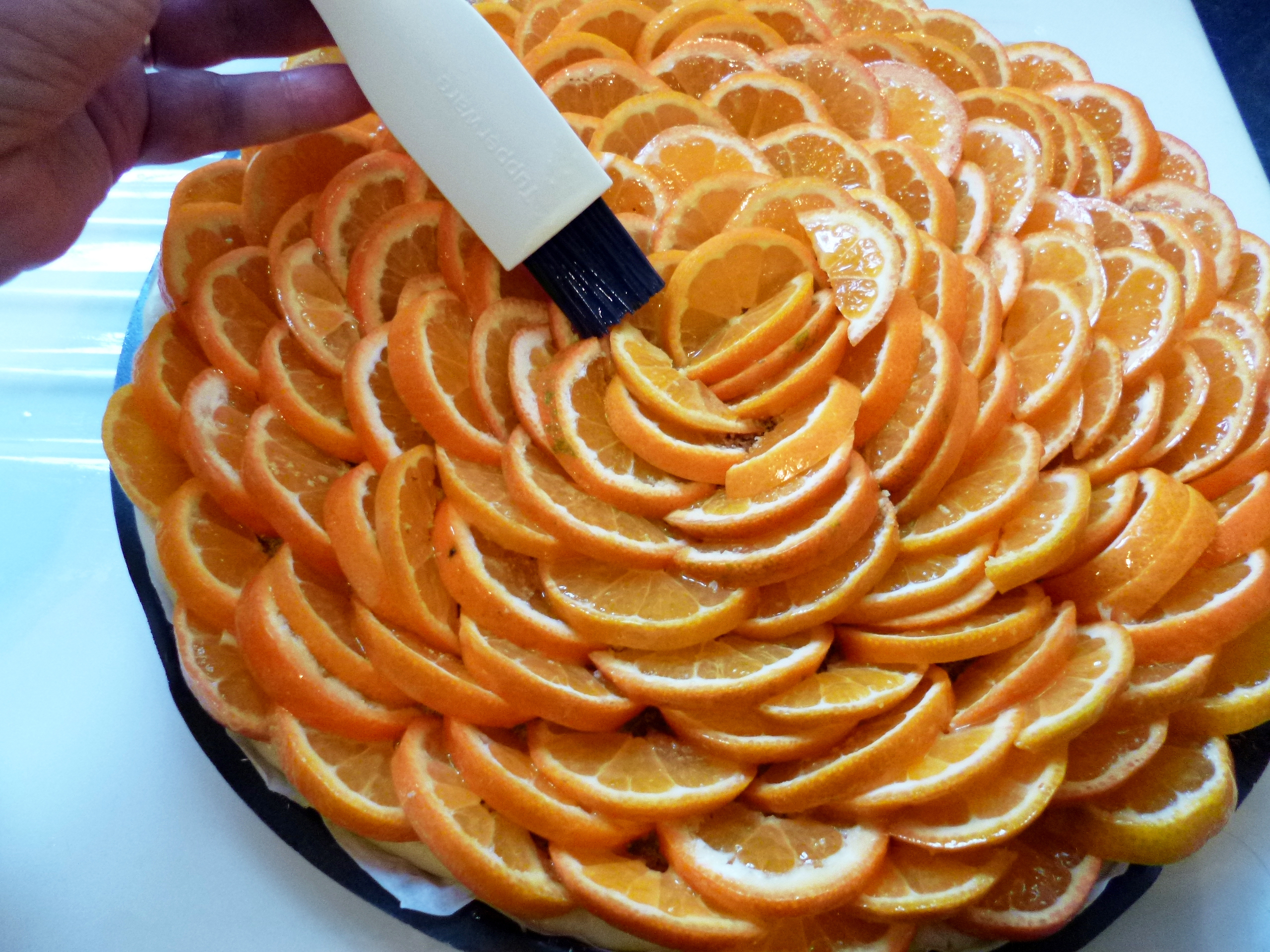 Tarte aux clémentines Corse - 7