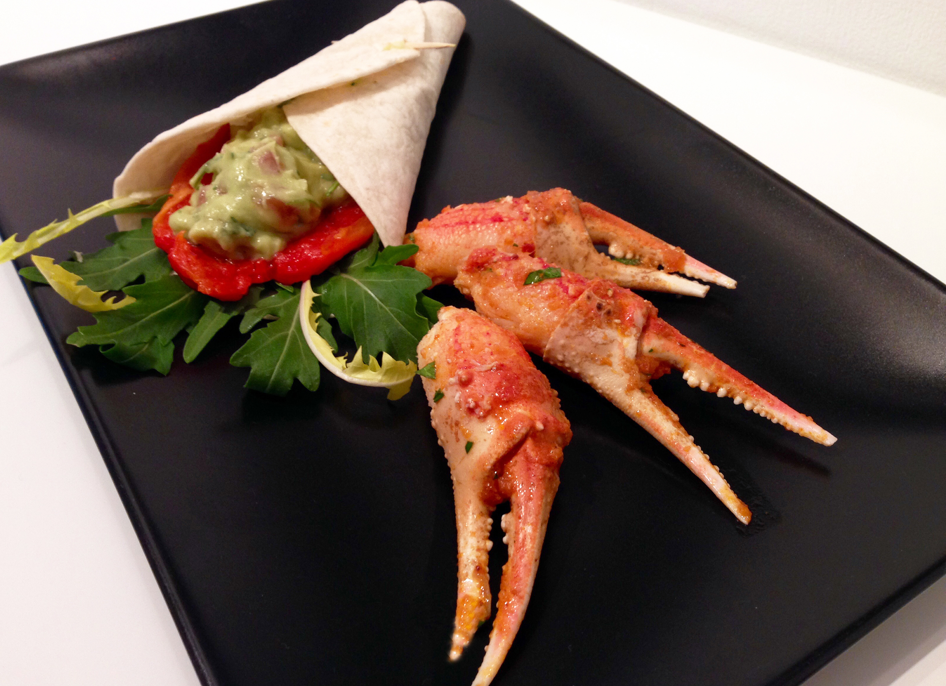 Wraps aux avocats, pinces de crabe satay - 19