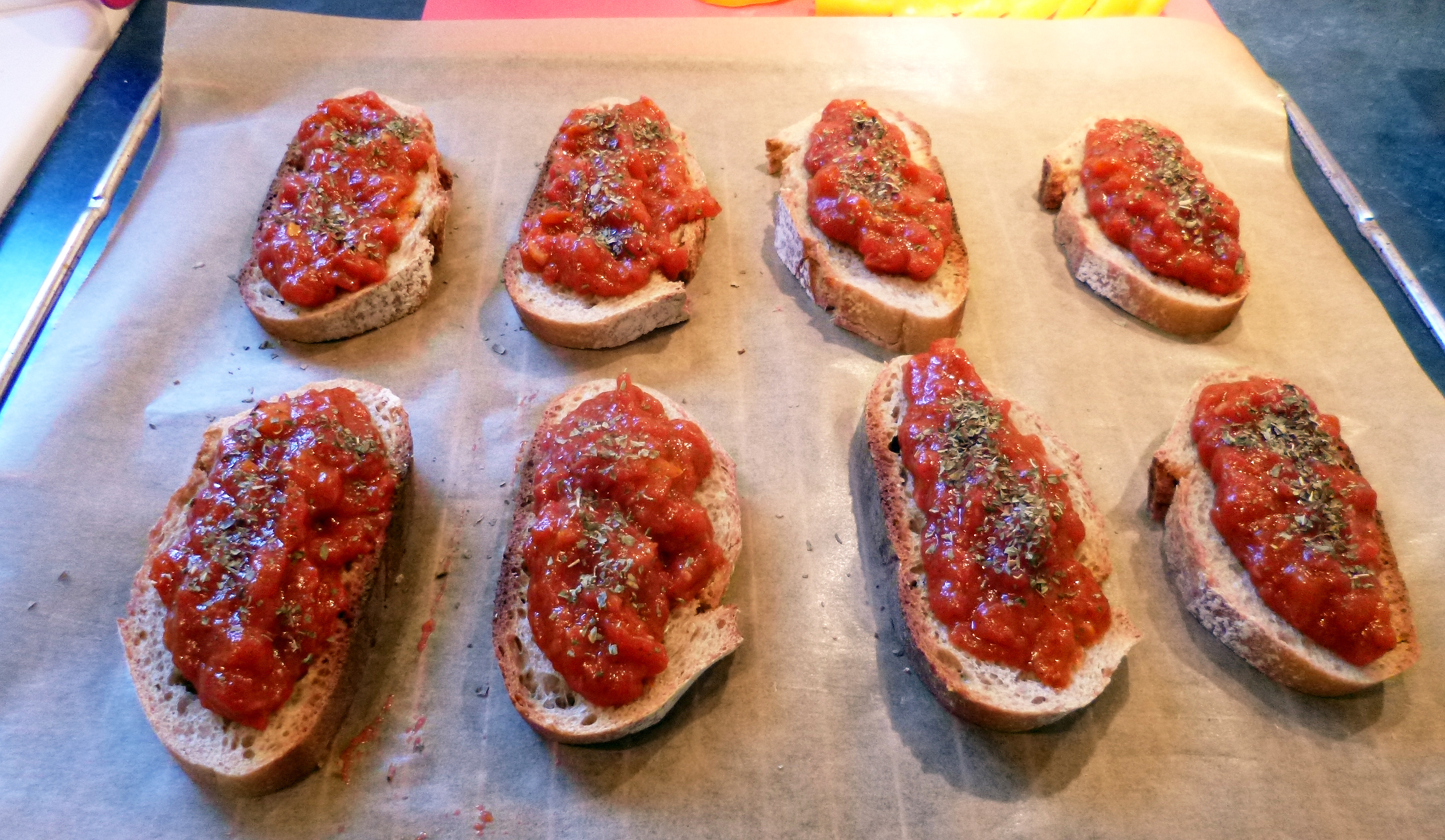 Crostinis tomate anchois - 5