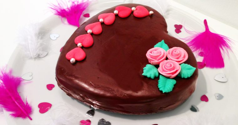 Gâteau Saint Valentin