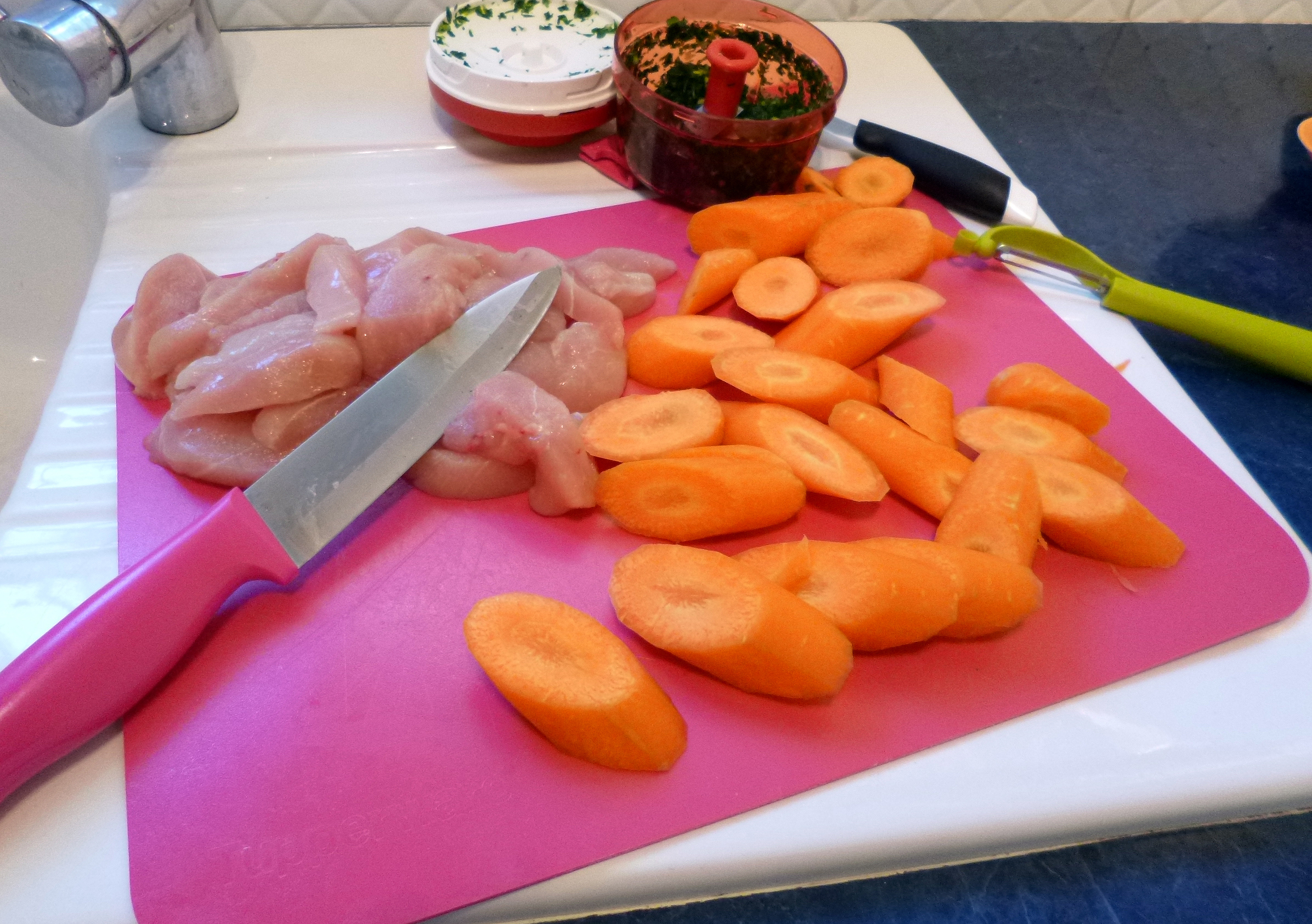 Poulet aux carottes au Micro Minute - 2