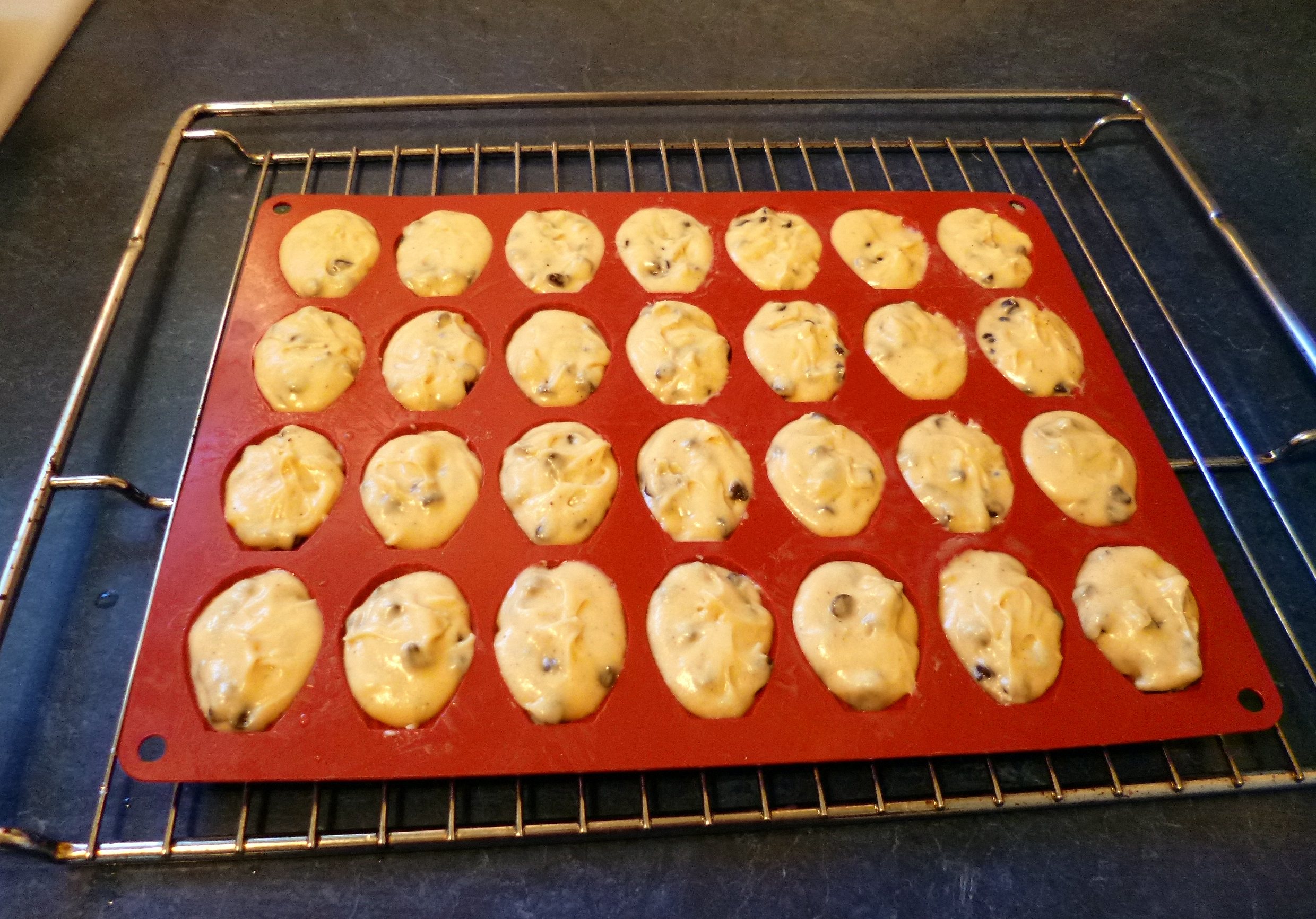 Madeleines aux pépites de chocolat - 9