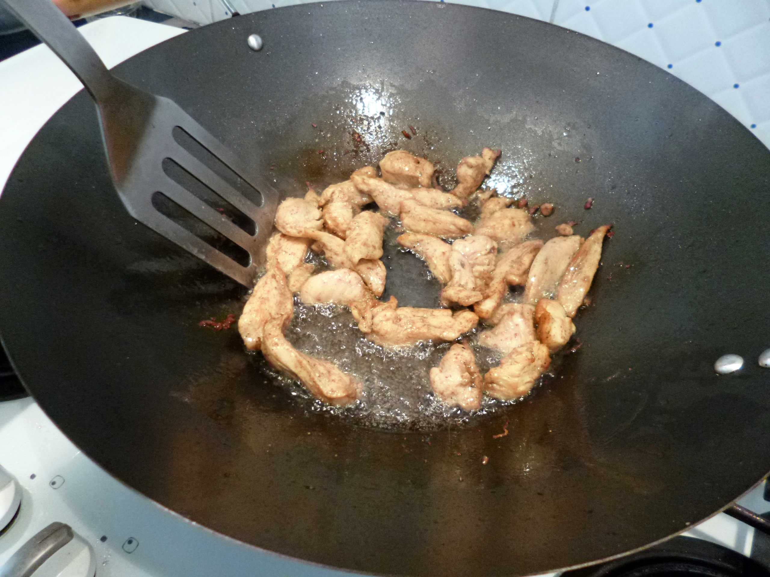 Poulet sauté aux champignons shiitake - 4