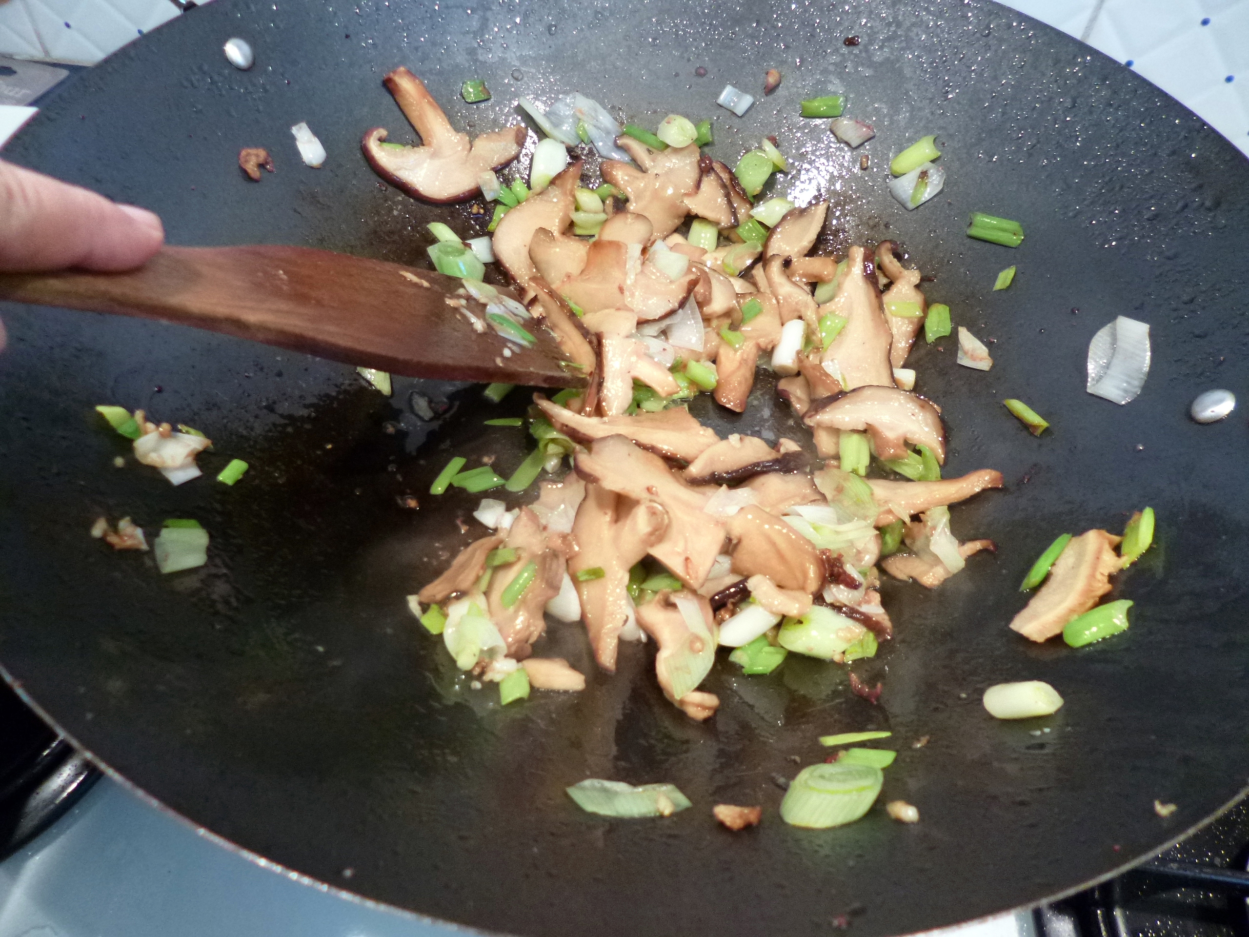 Poulet sauté aux champignons shiitake - 6