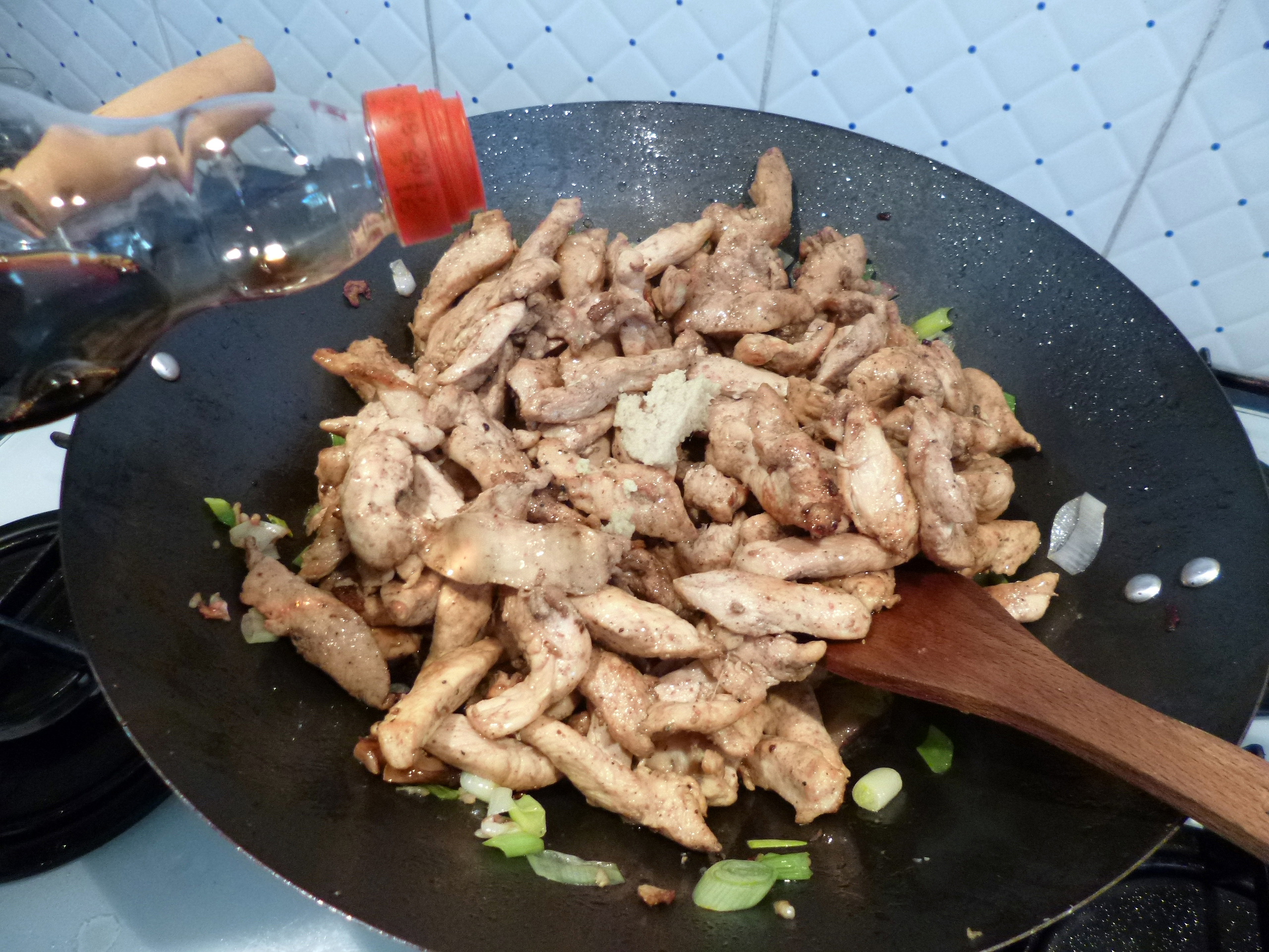 Poulet sauté aux champignons shiitake - 7