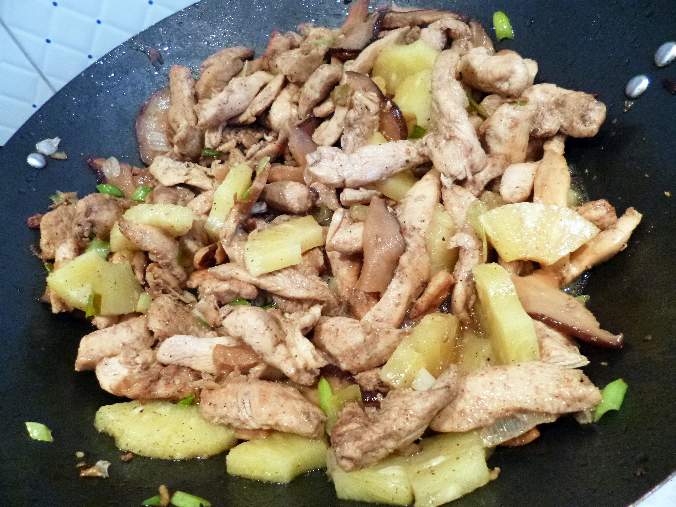 Poulet sauté aux champignons shiitake - 9