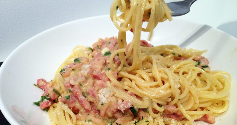 Spaghetti carbonara