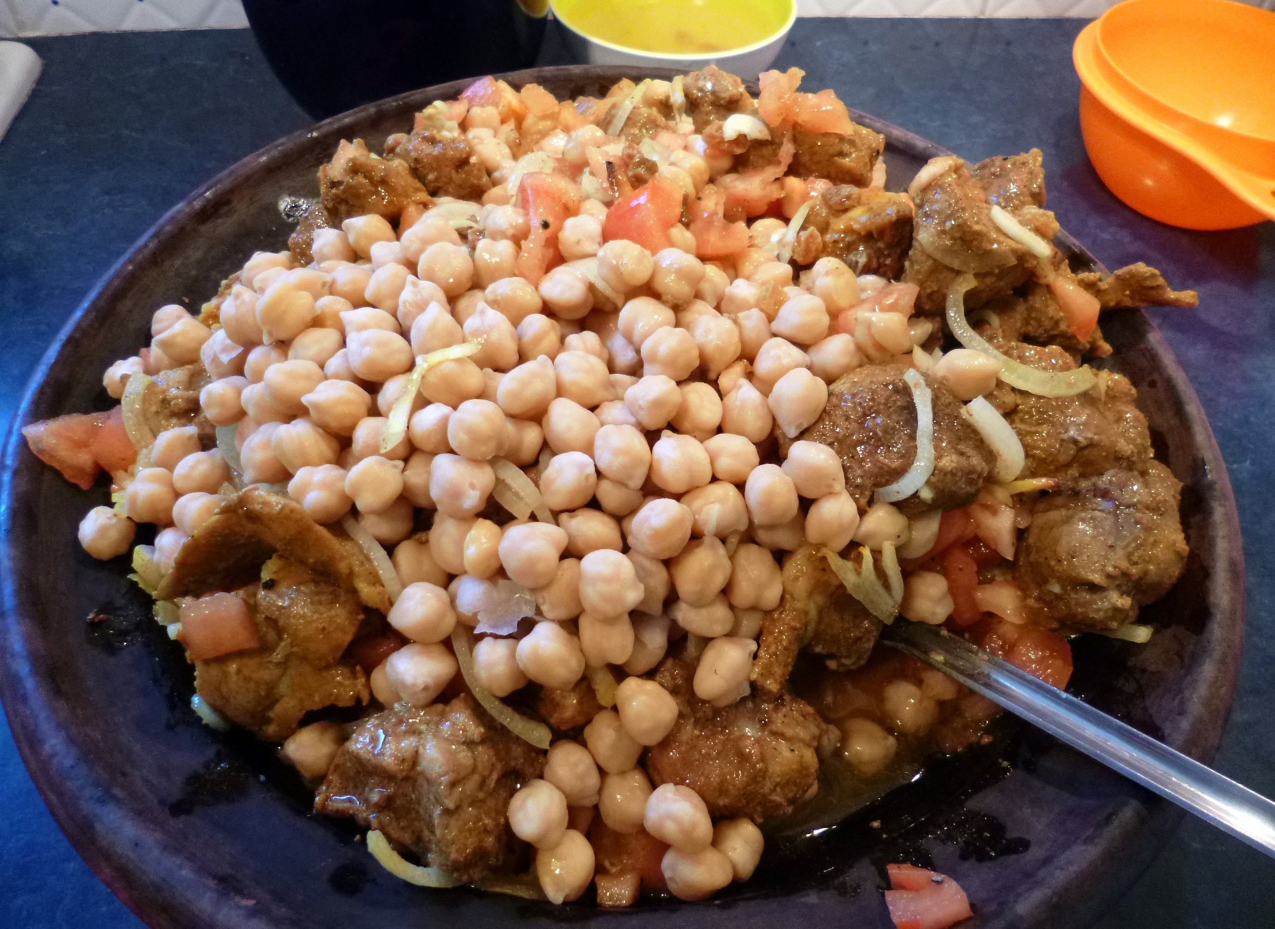 Tajine d'agneau aux pois chiches - 9