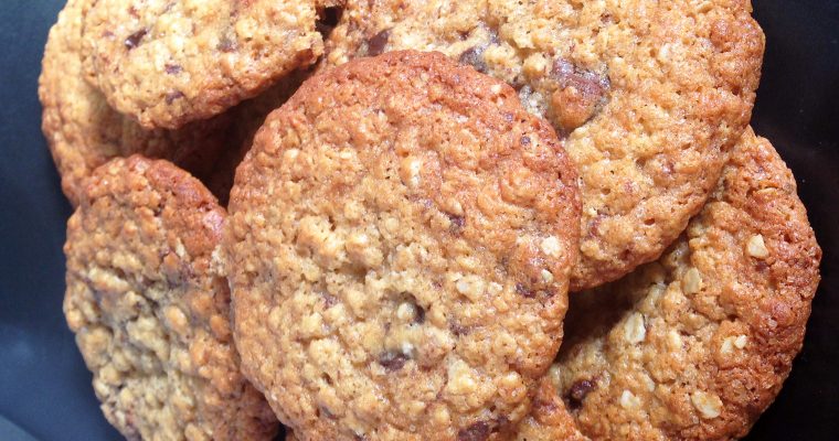 Cookies aux flocons d’avoine