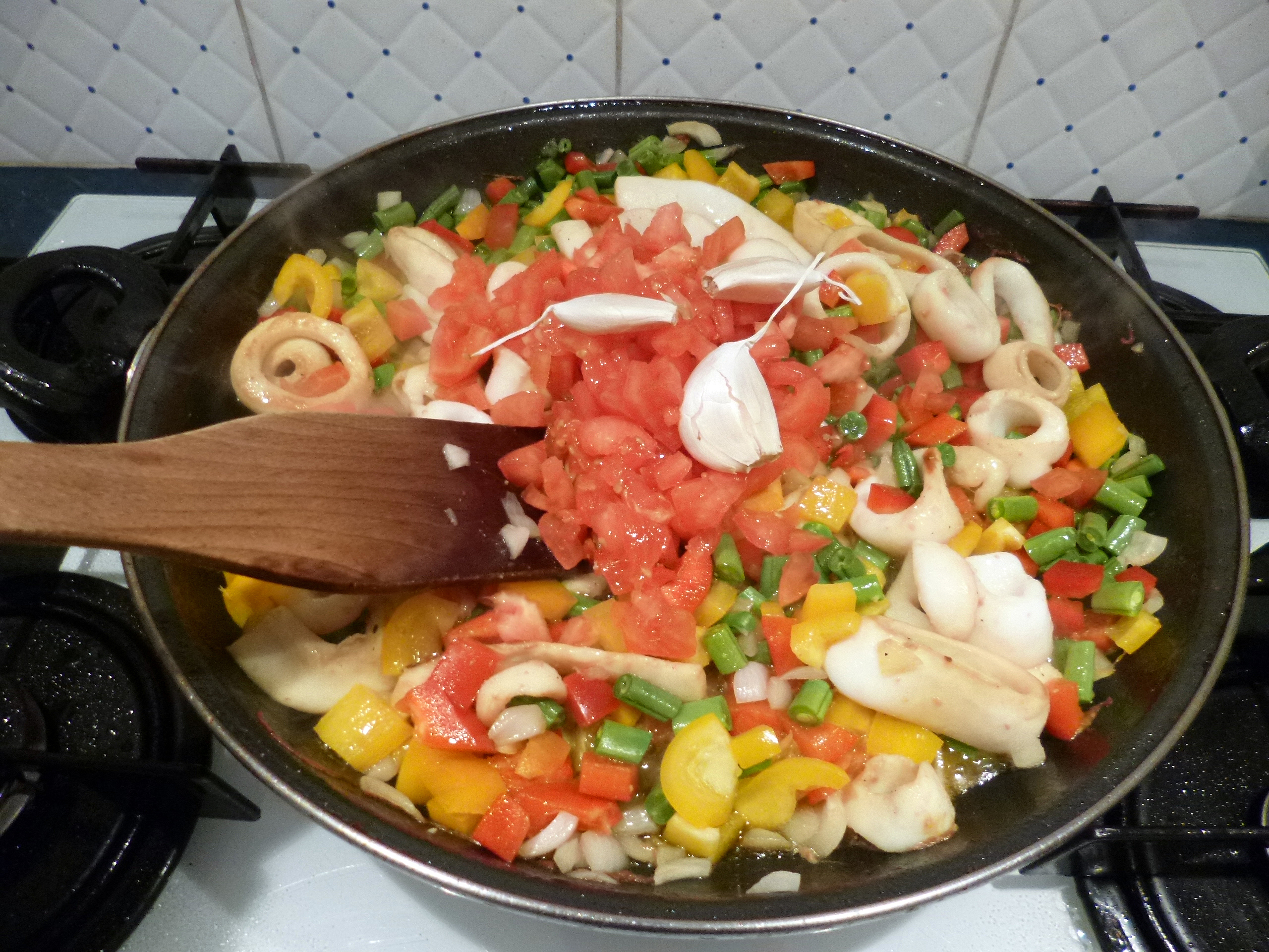 Paella au lapin - 10