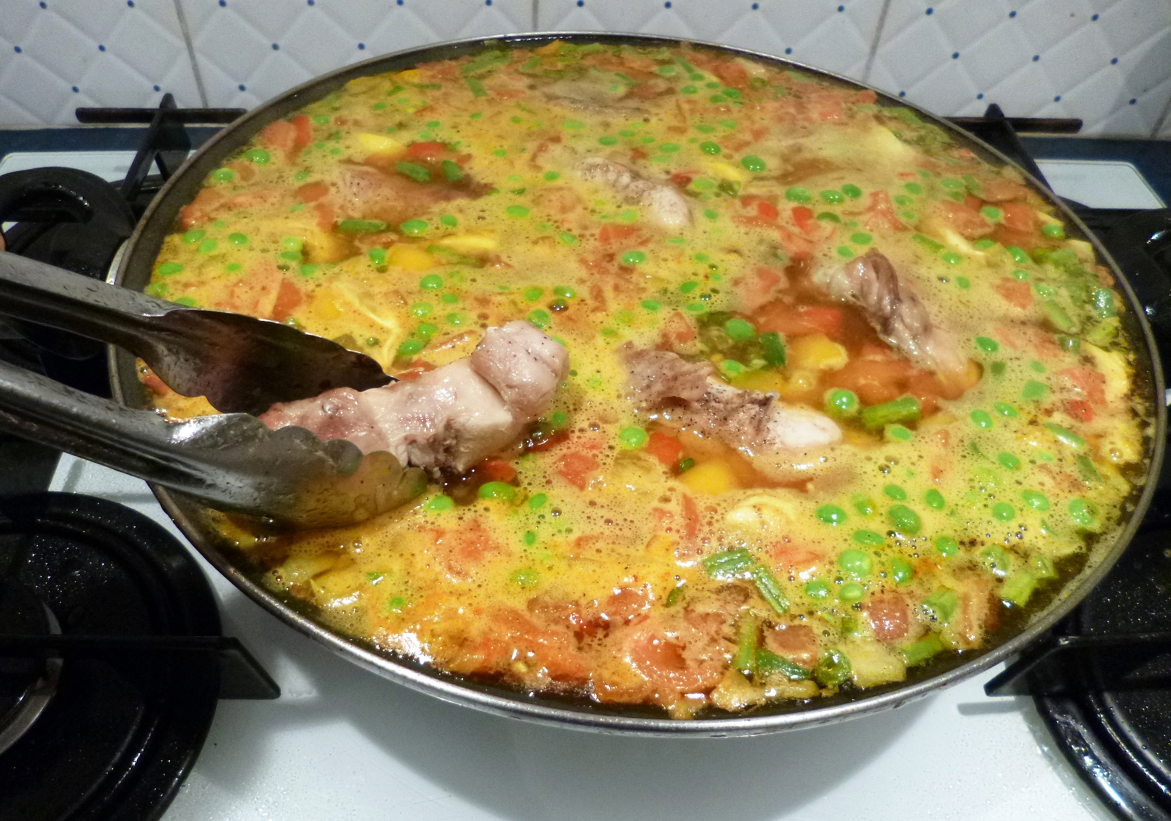 Paella au lapin - 13