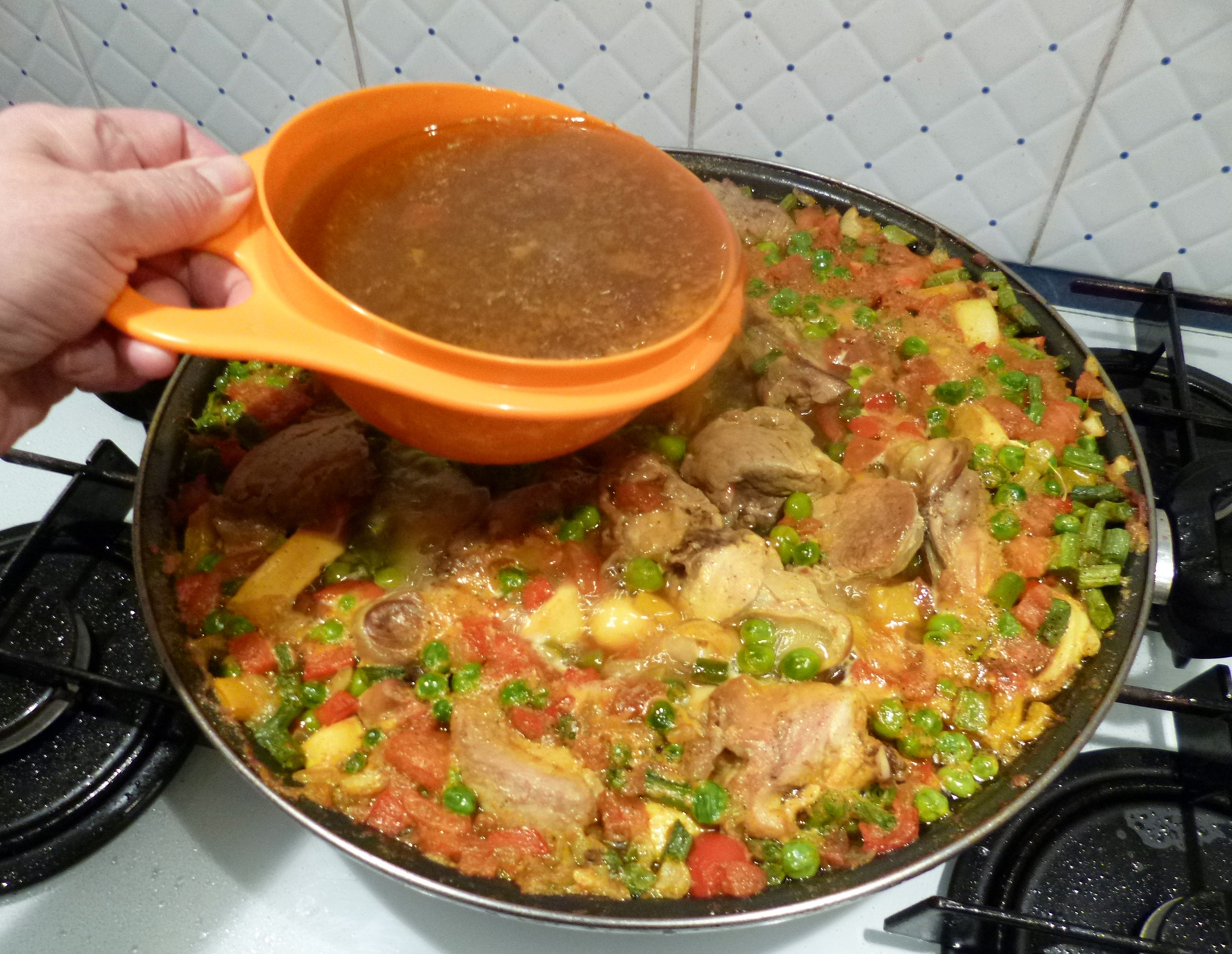 Paella au lapin - 14