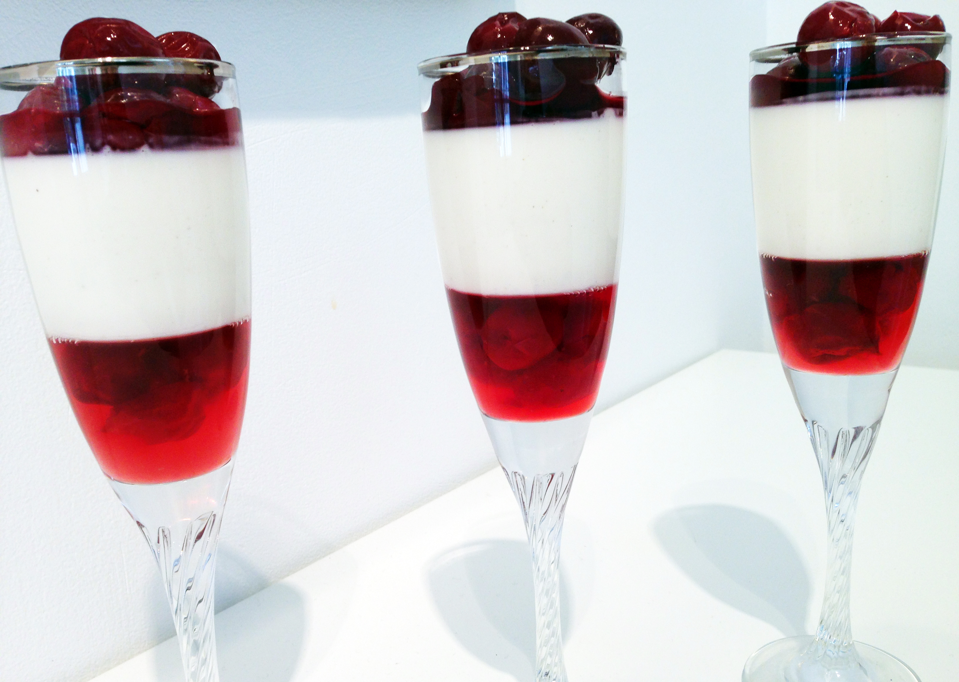 Panna cotta aux griottes - 11