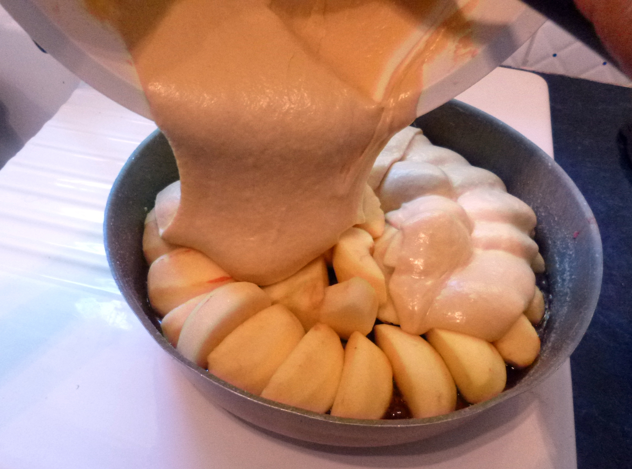 Gâteau renversé aux pommes - 11
