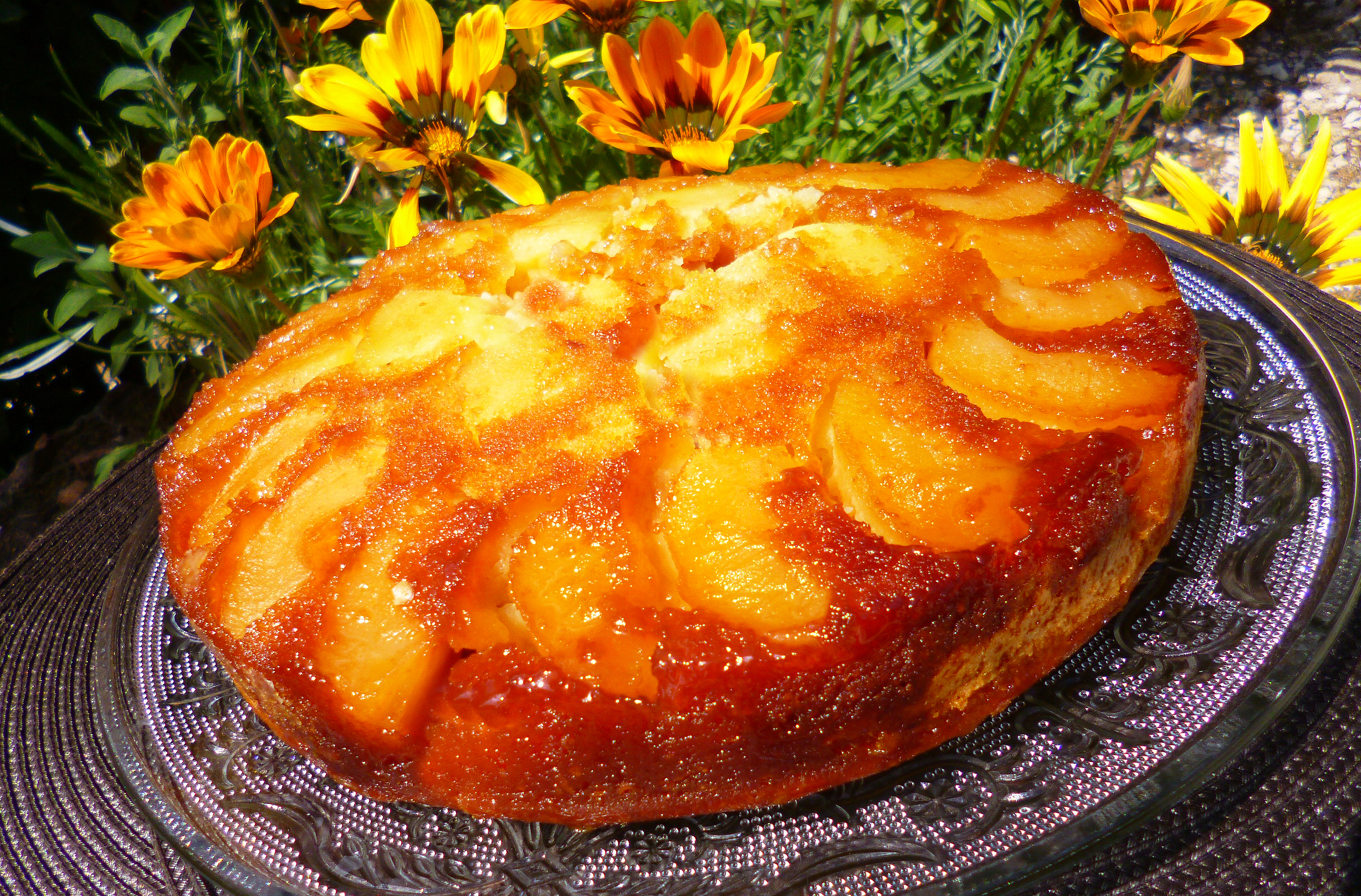 Gâteau renversé aux pommes - 13