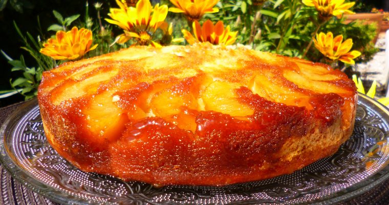 Gâteau renversé aux pommes