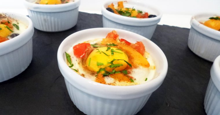 Oeufs cocotte à la Provençale