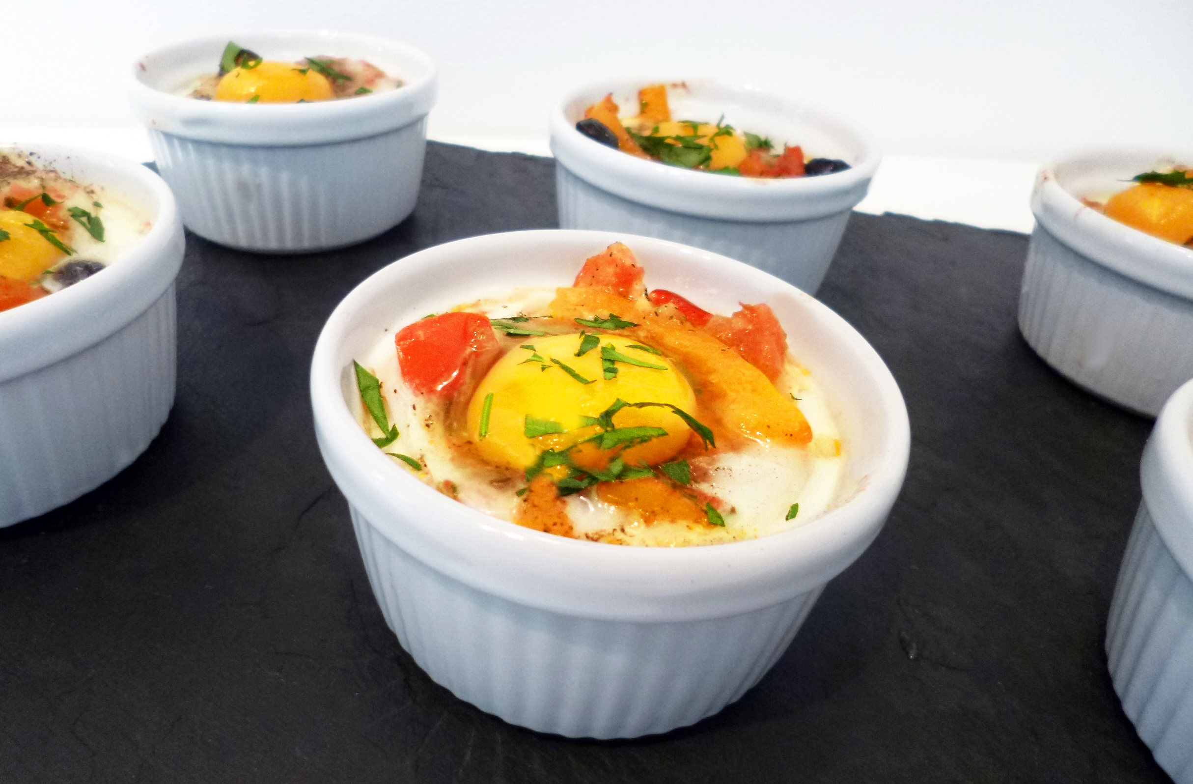 Oeufs cocotte à la Provençale - 1