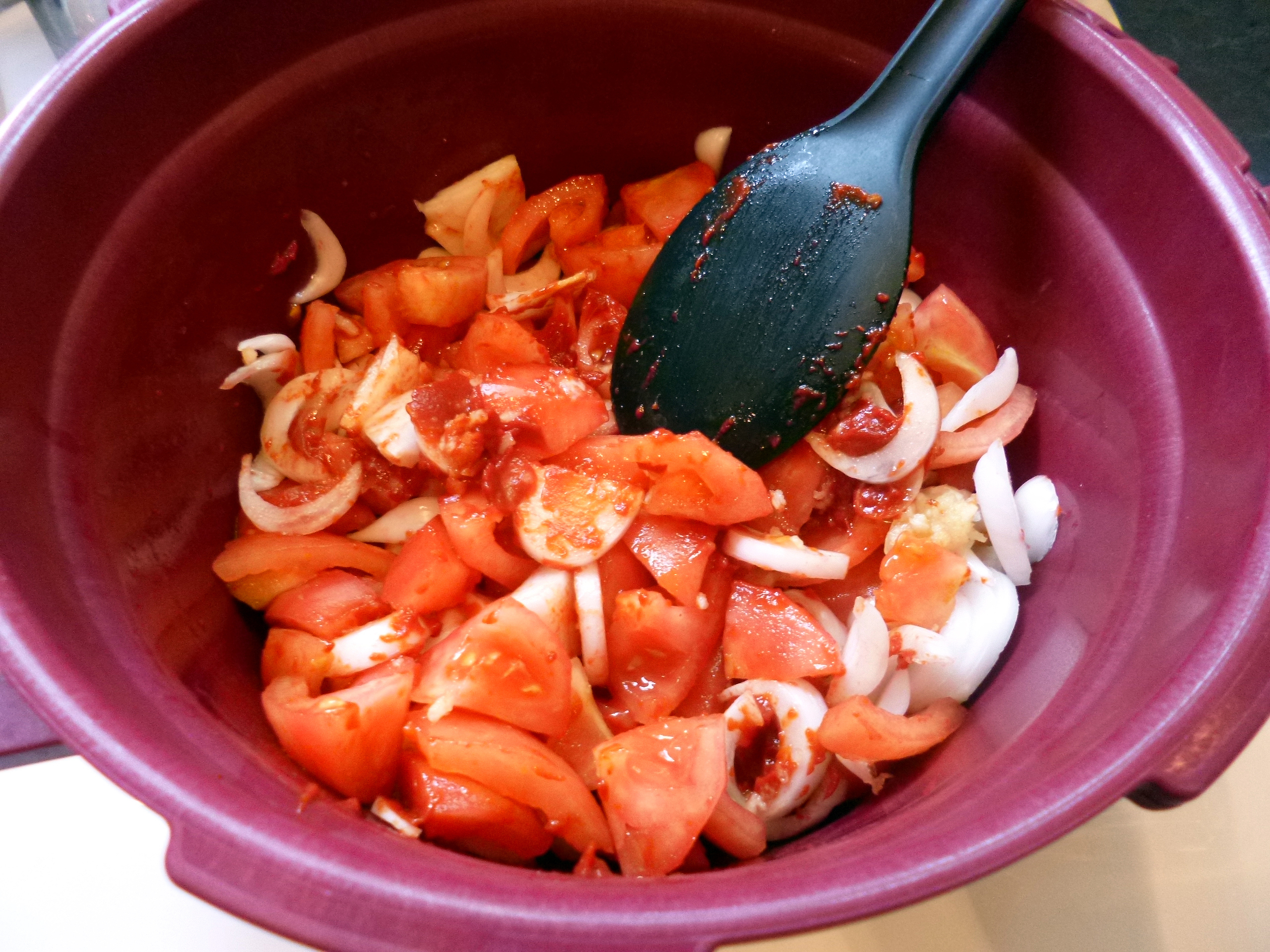 Poulet basquaise au Micro Minute - 4