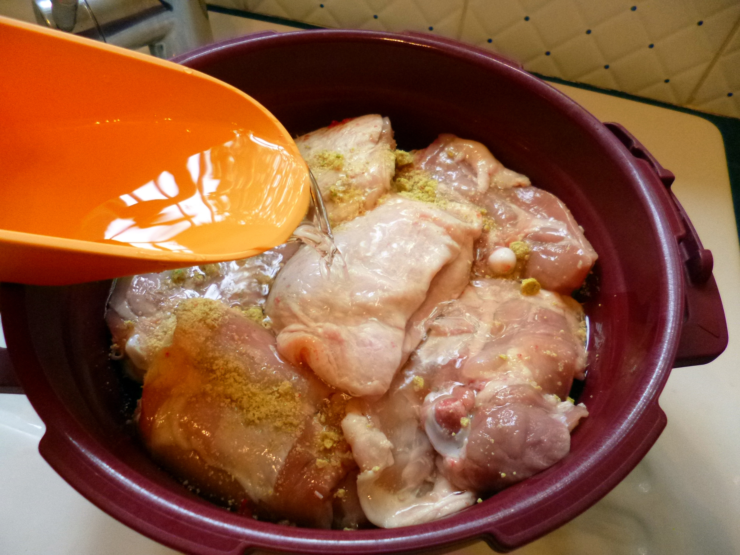 Poulet basquaise au Micro Minute - 5