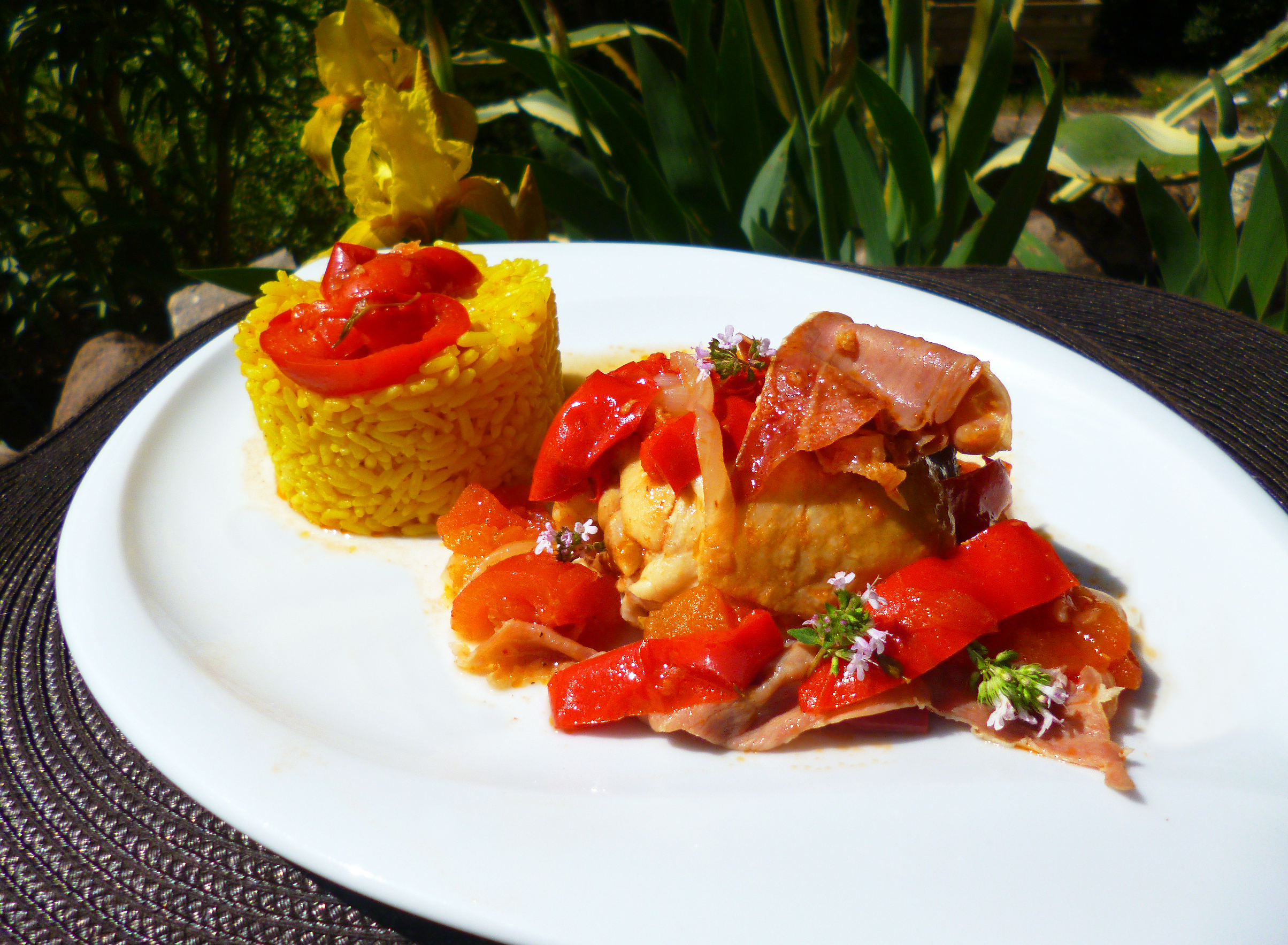 Poulet basquaise au Micro Minute - 11
