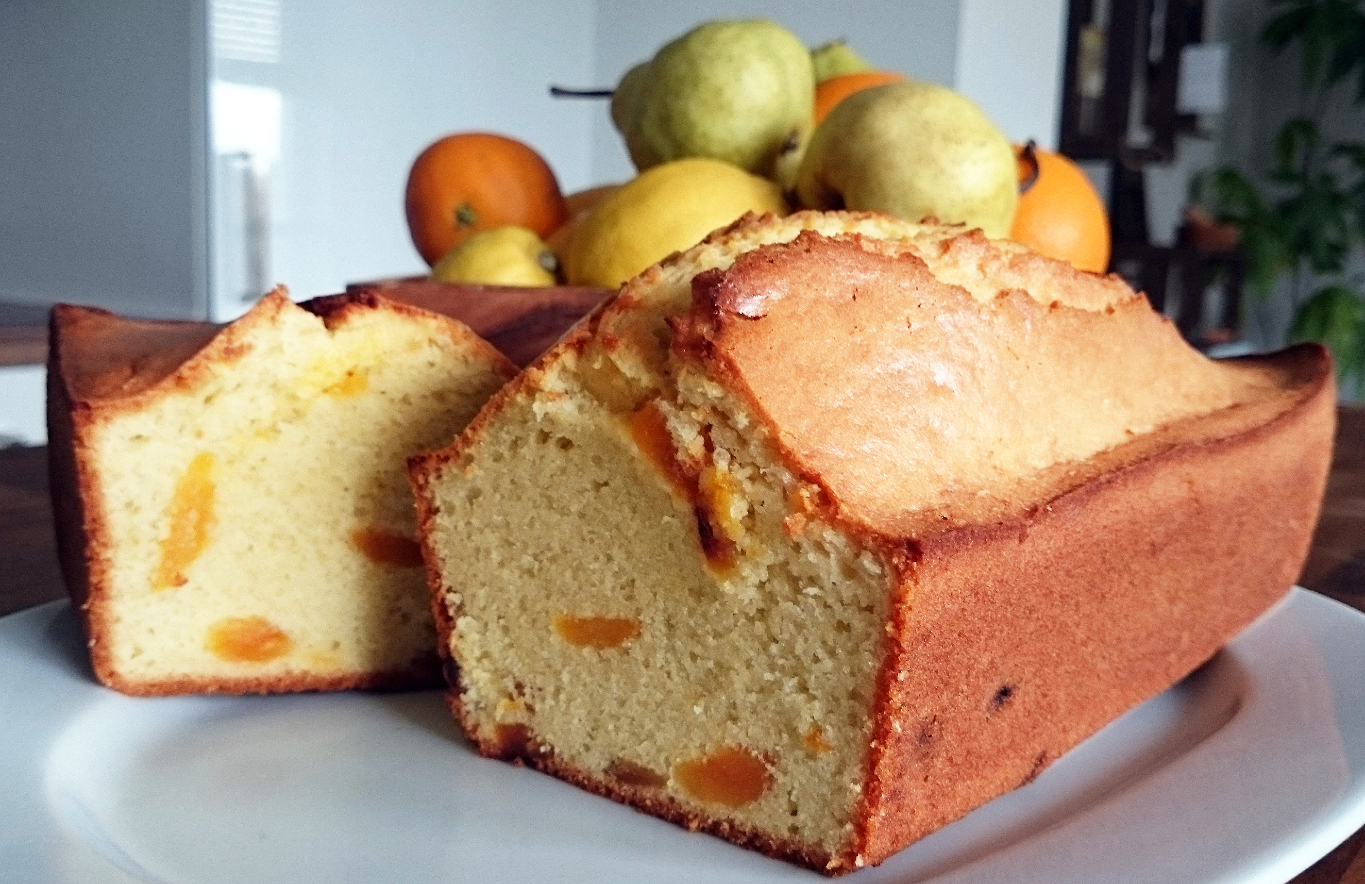 Cake aux abricots secs - 1