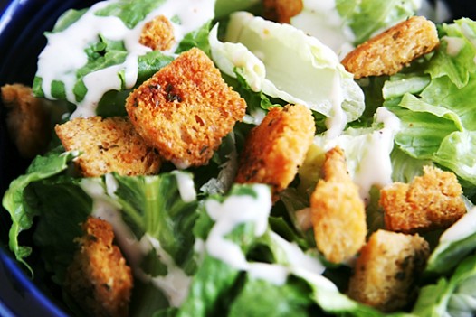 croutons-on-salad