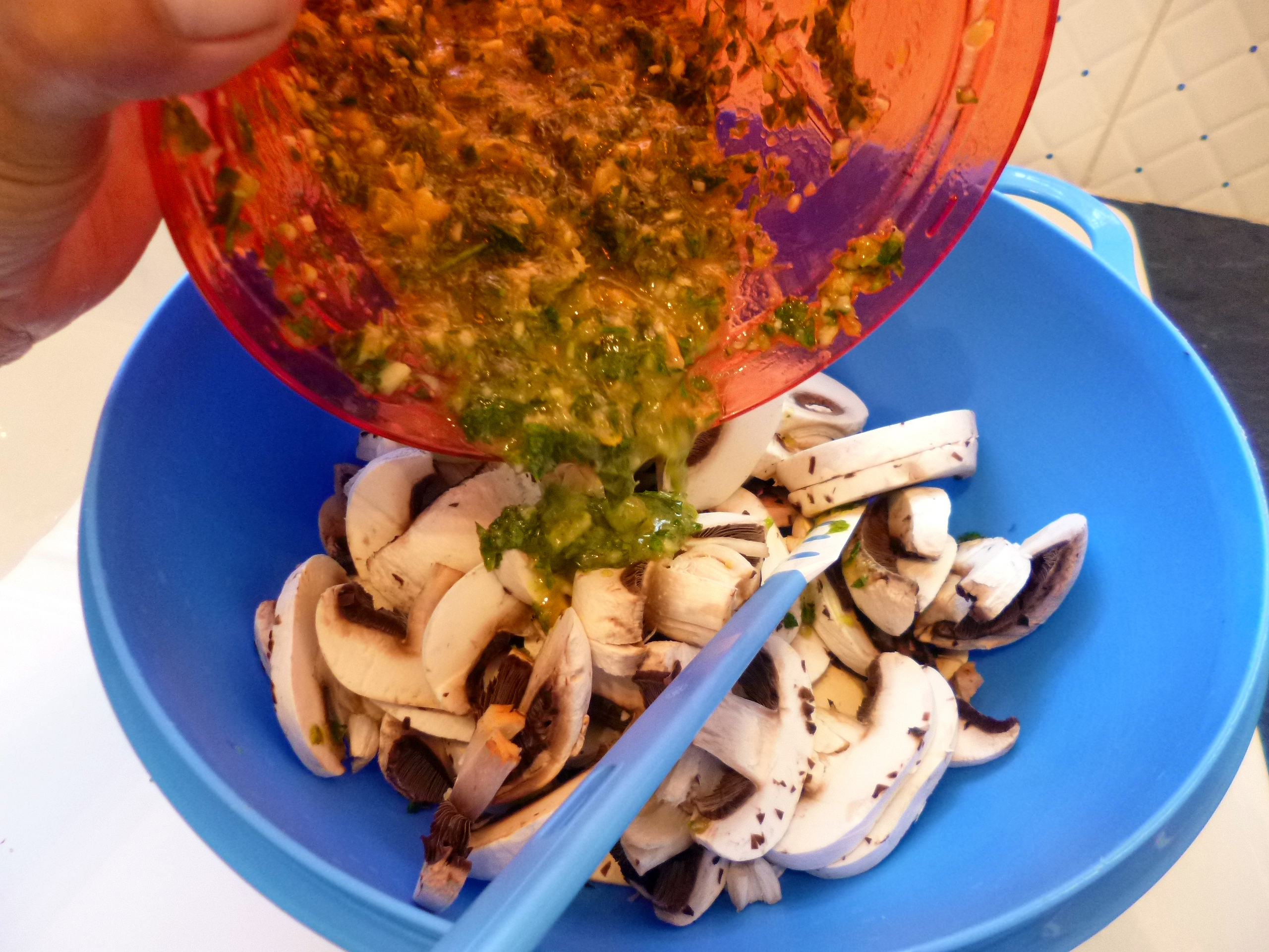 Salade de champignons à l'orientale - 5