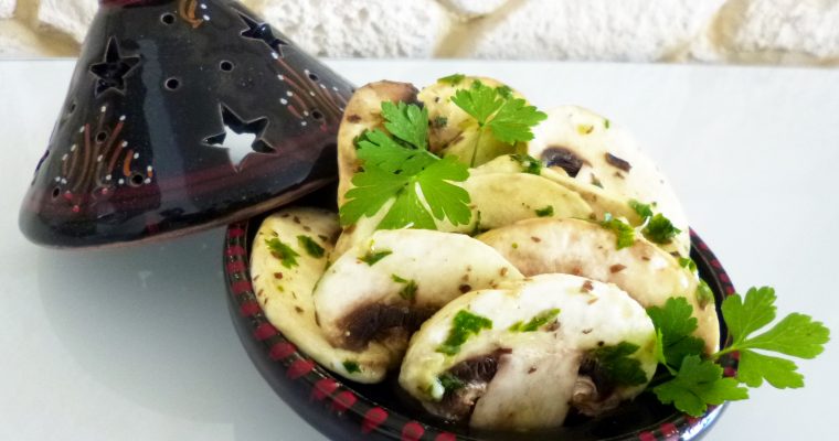 Salade de champignons à l’orientale