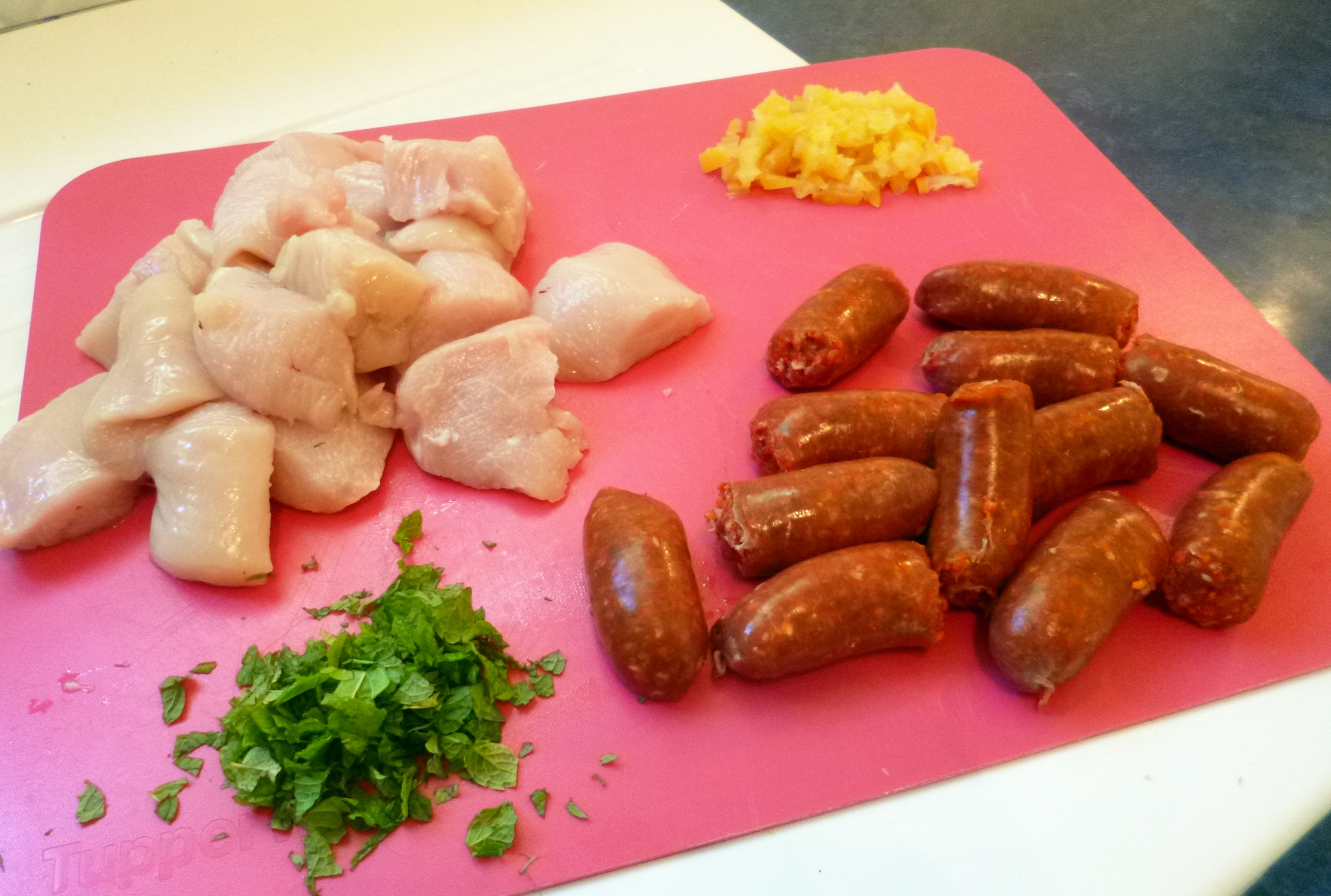 Brochettes poulet et merguez - 2