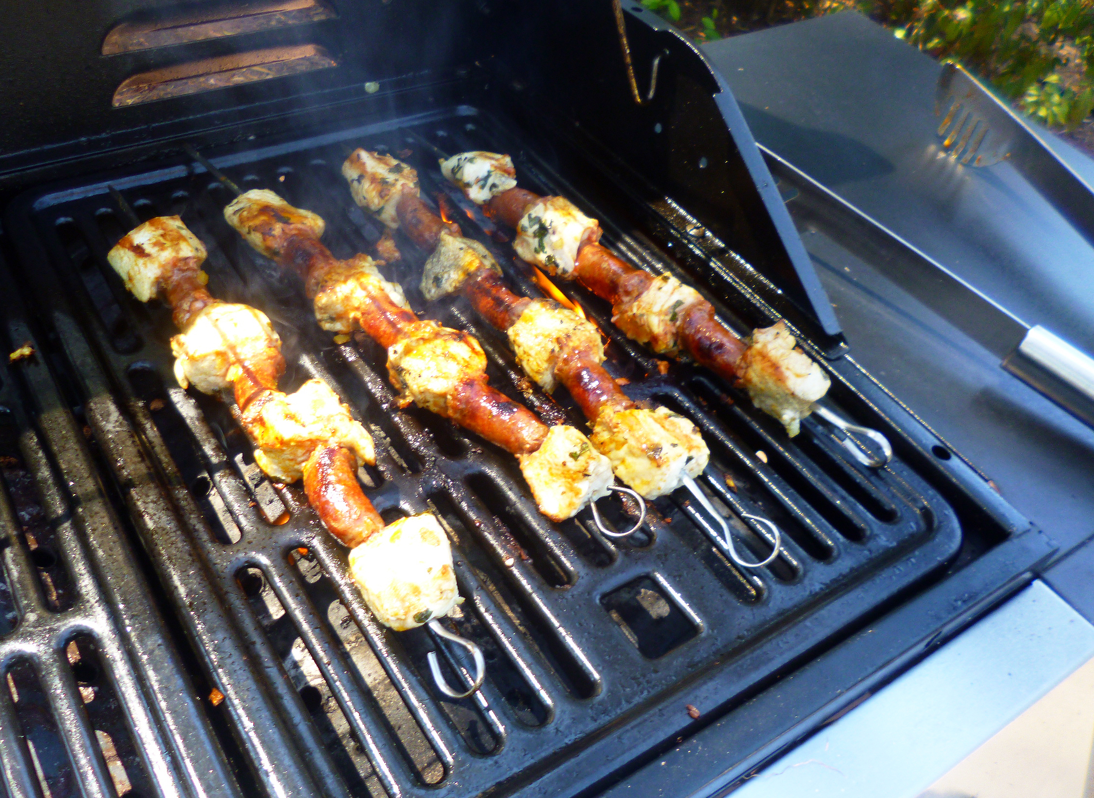 Brochettes poulet et merguez - 6