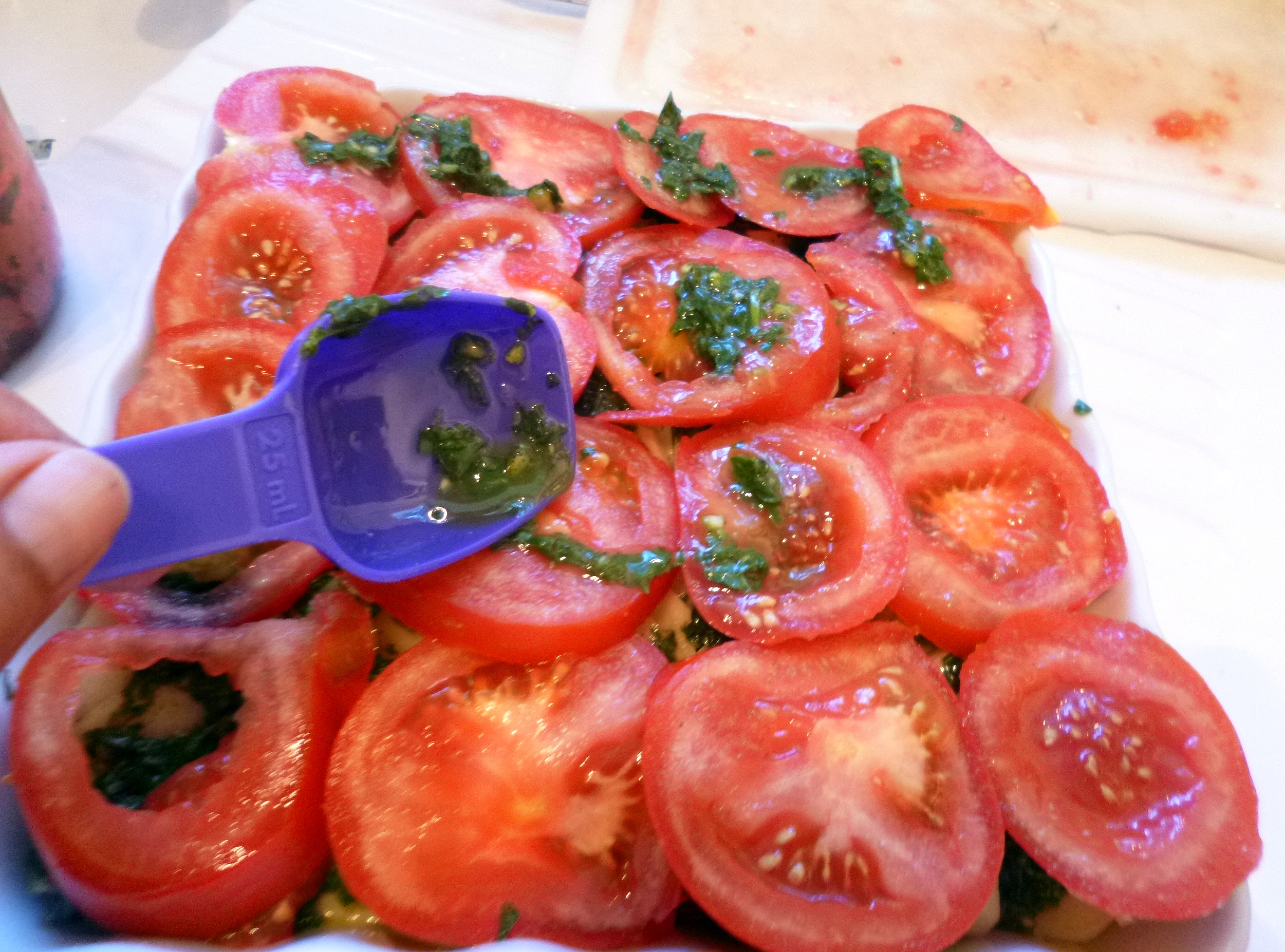 Gratin de pommes de terre au basilic - 7