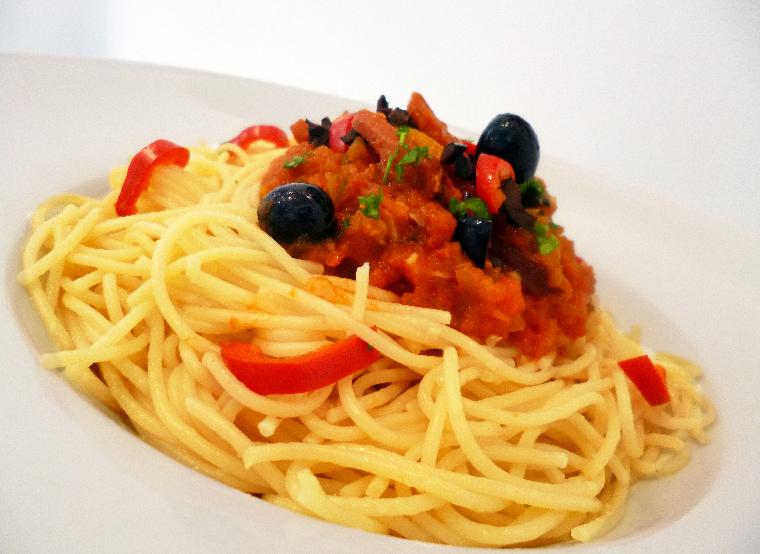 Spaghettis au jambon Serrano - 13