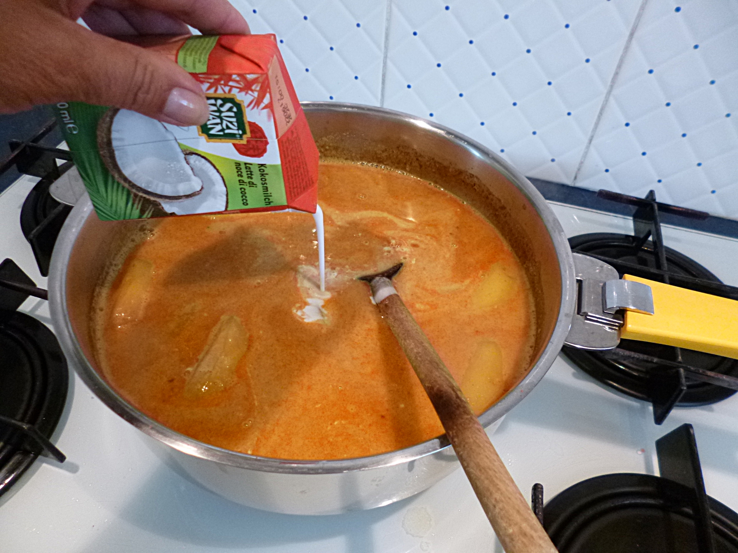 Filets de rouget au curry et lait de coco - 4