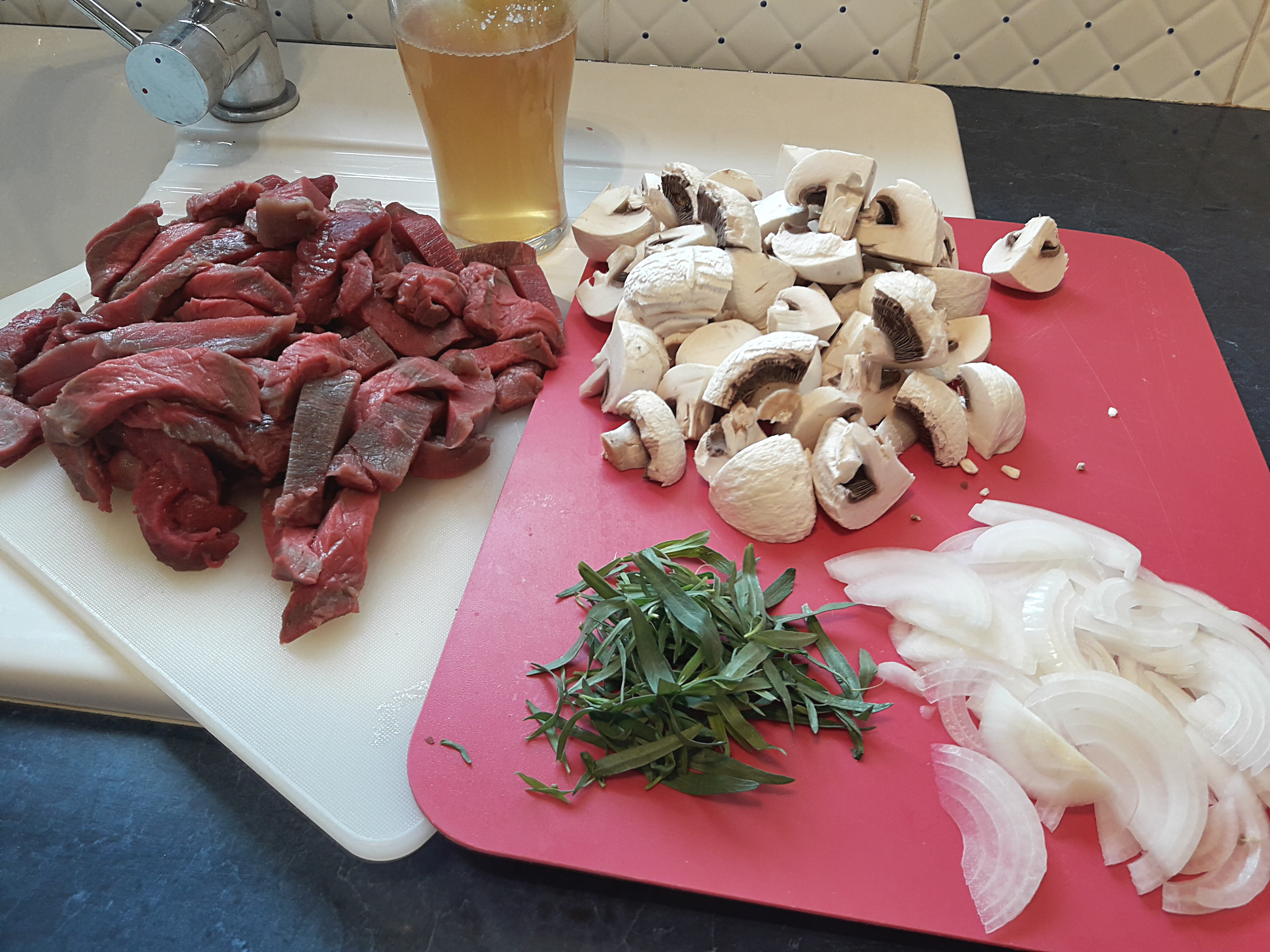 Bœuf mijoté à l'estragon - 2