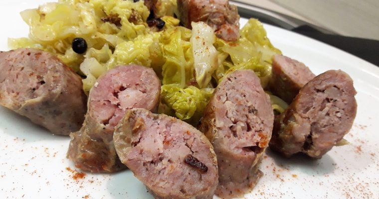 Saucisse de Toulouse au chou