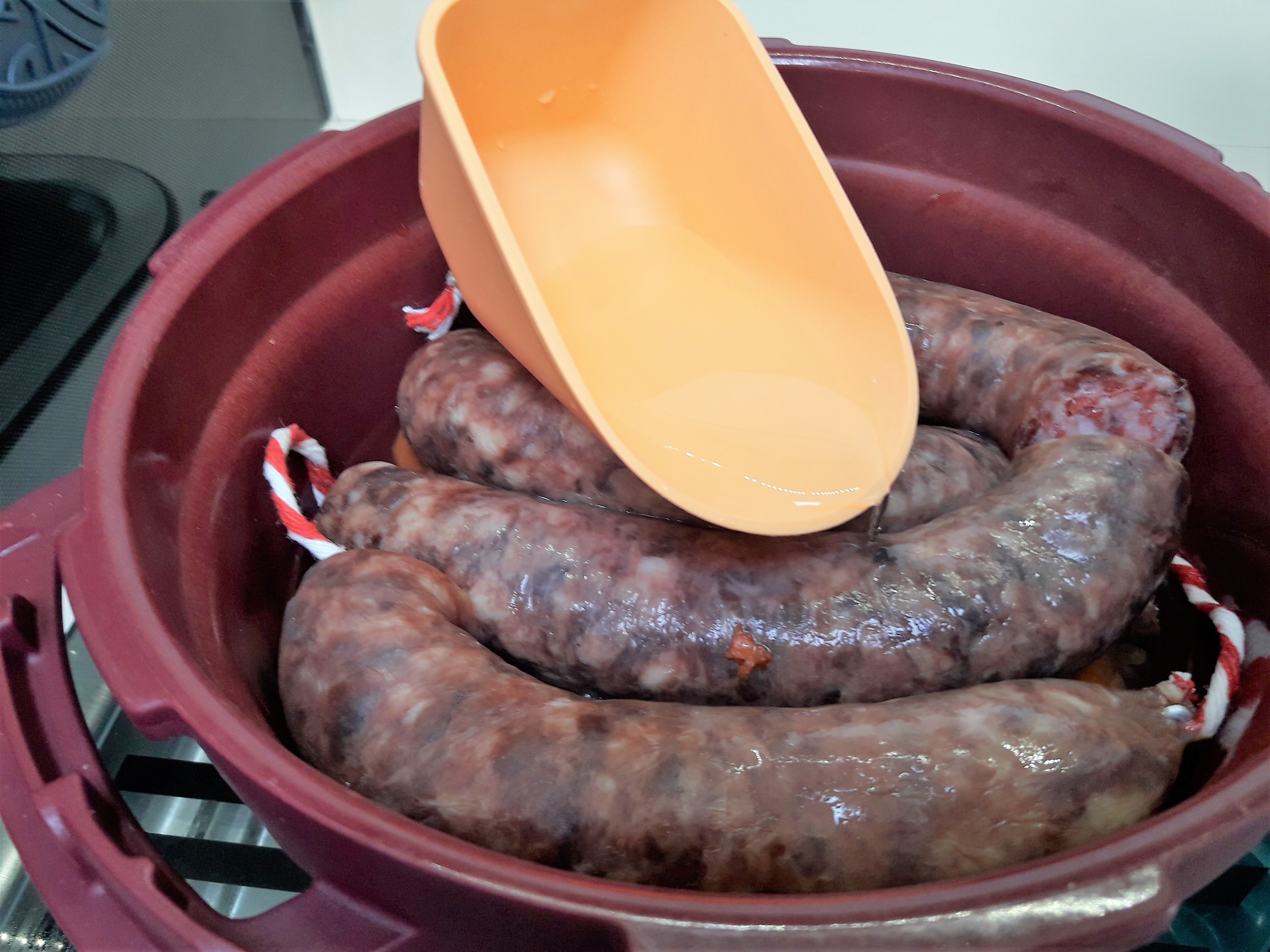 Saucisses lentilles au Micro Minute - 4