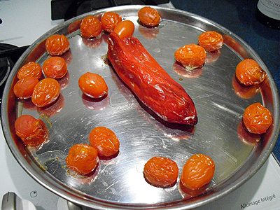 Gaspacho tomates et poivron grillés - 2