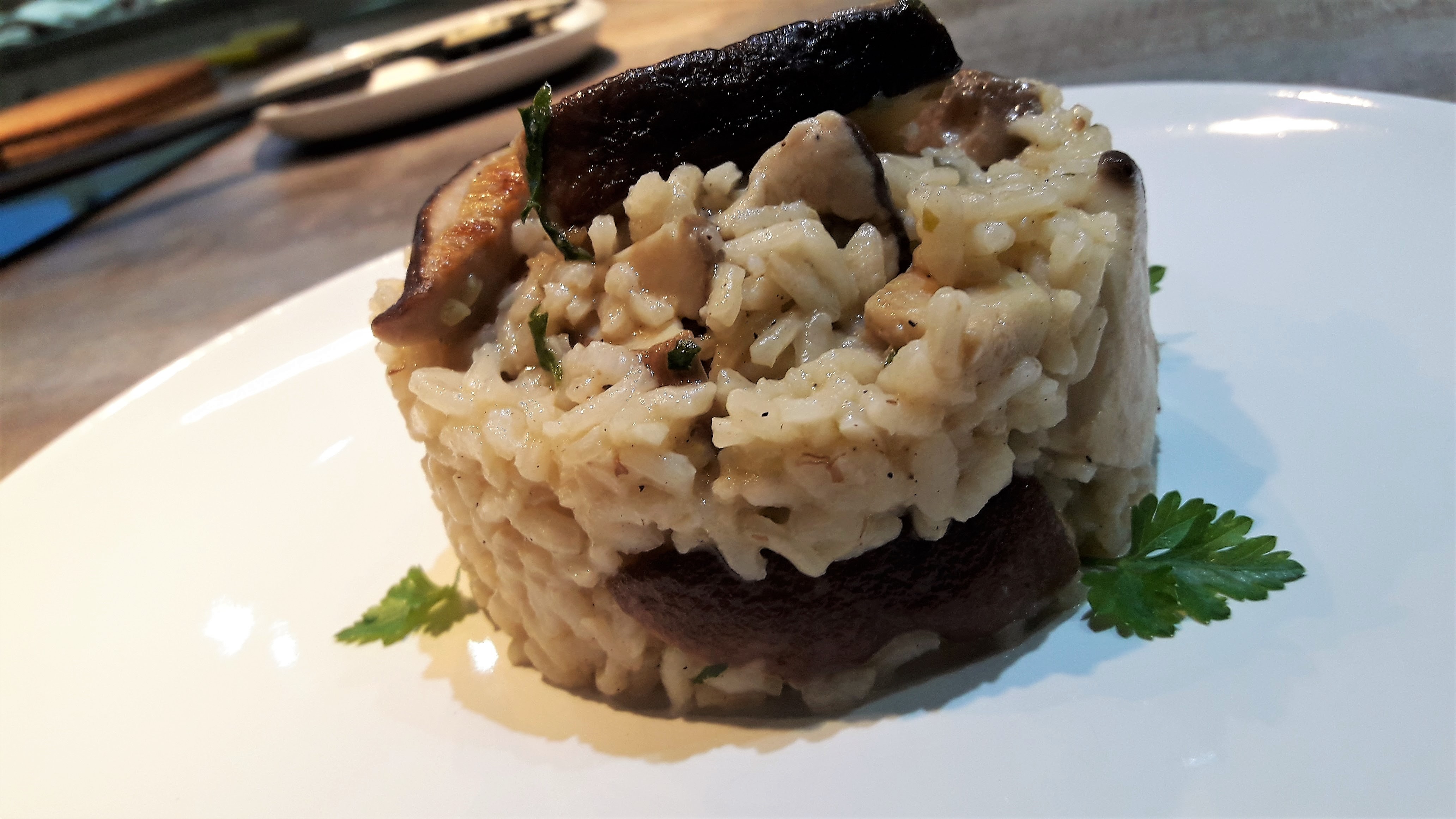 Risotto aux cèpes de Bordeaux - 1