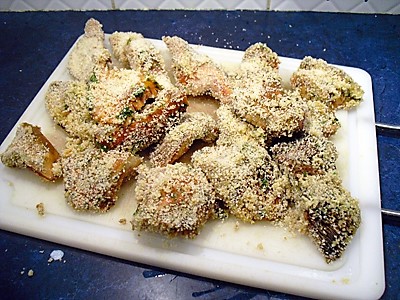 Champignons sanguins panés - 8