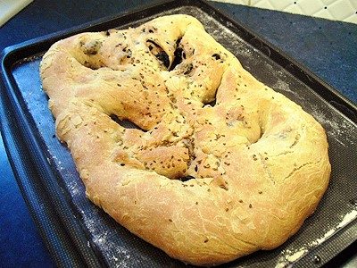 Fougasse aux olives - 14