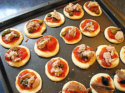 Minis pizzas - 11