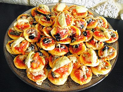 Minis pizzas - 1